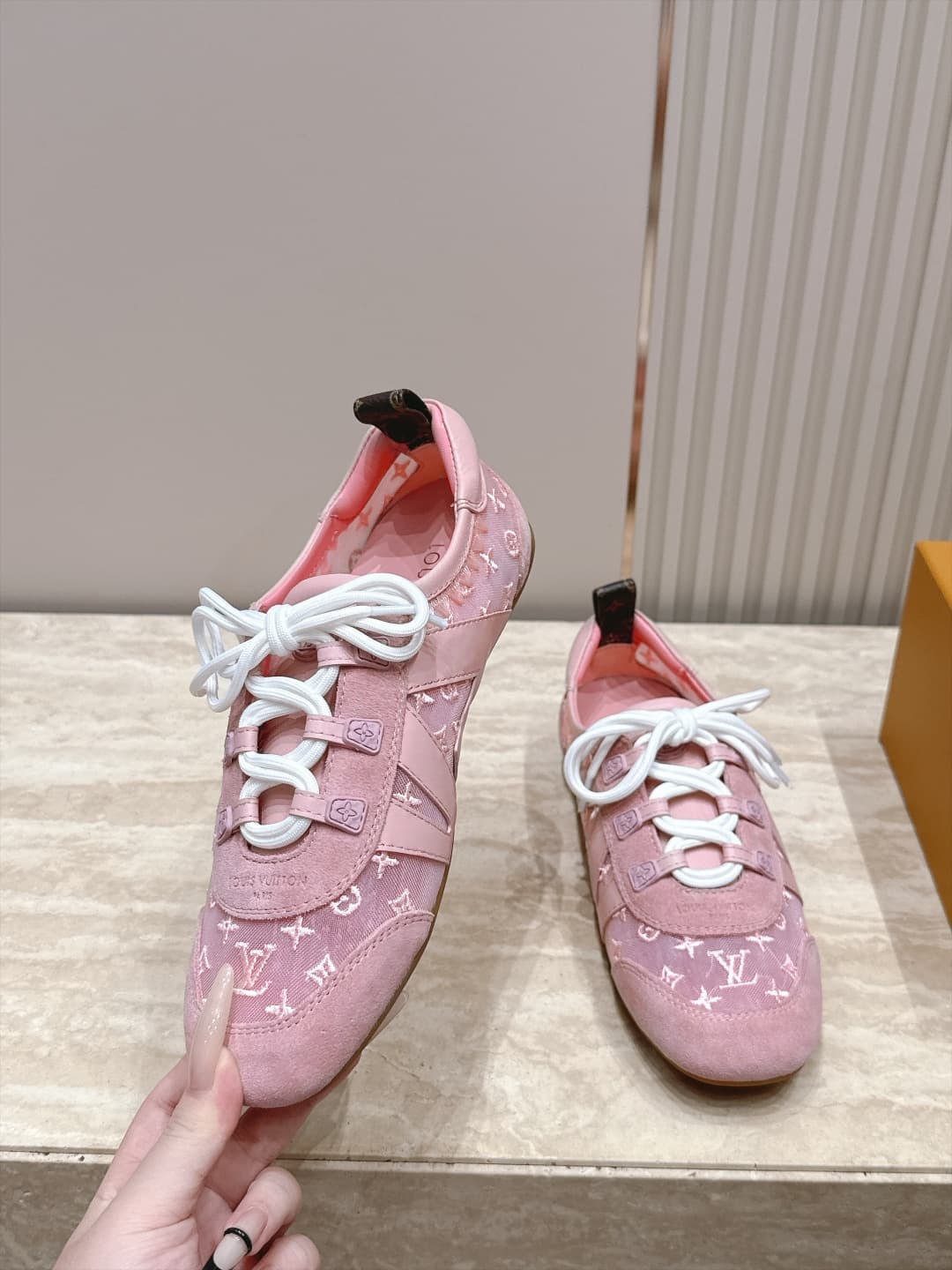 D8938 Louis Vuitton Louis Vuitten Donkey Brand Spring/Summer Sneakerina Collection: Ballet Sports Shoes, Schuhschuhe, Flat Shoes — image 3