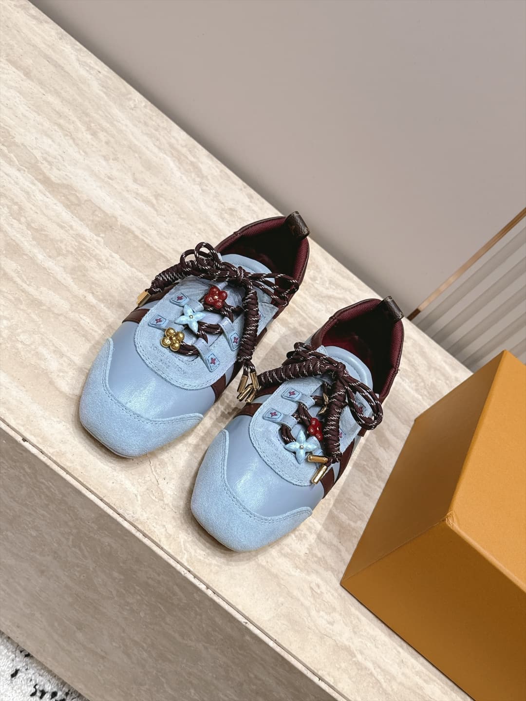 D8935 Louis Vuitton Louis Vuitton donkey brand spring/summer sneakers, Sneakerina collection – ballet and sports shoes, Schuh-style shoes, flat shoes — image 2