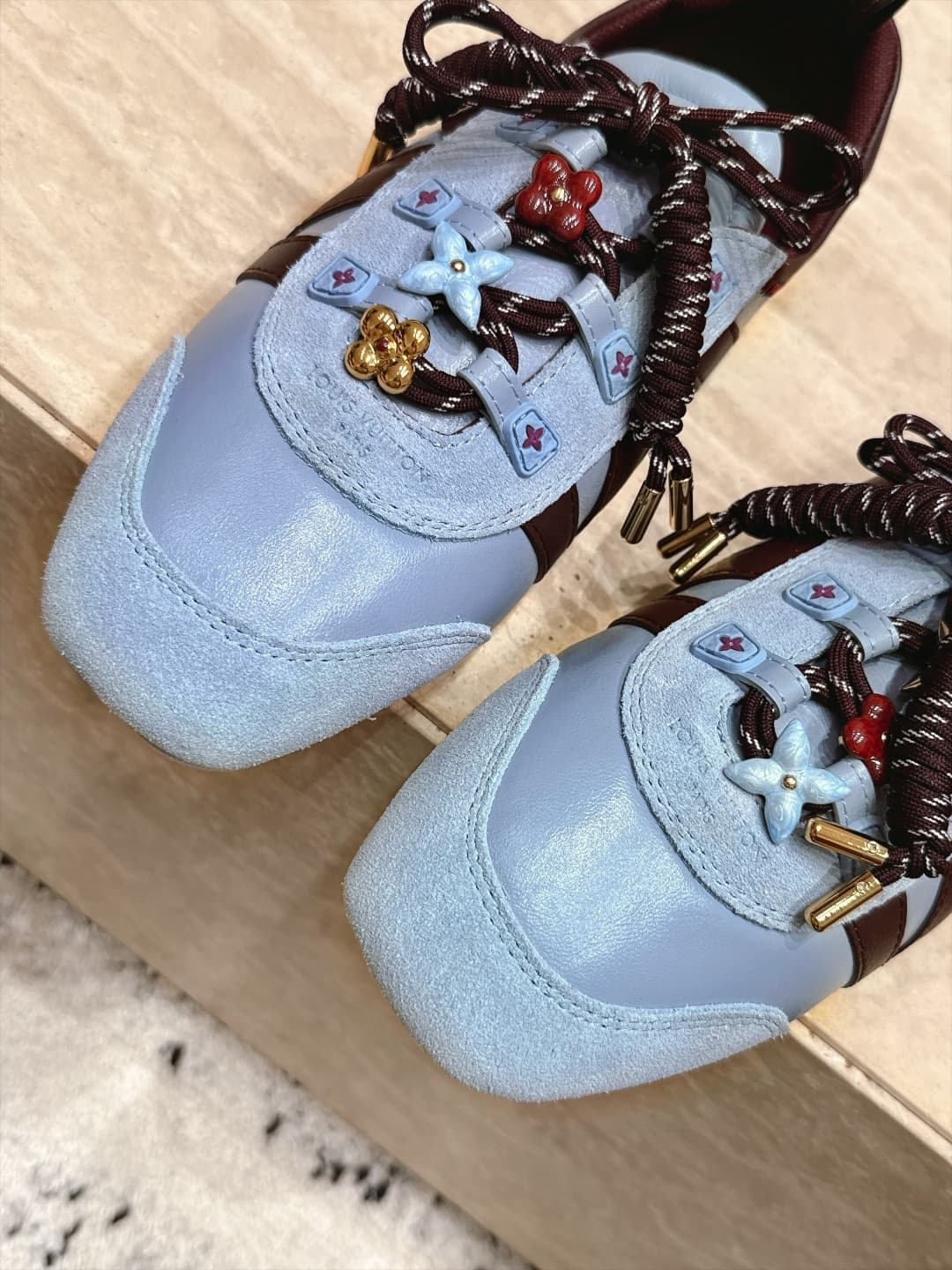 D8935 Louis Vuitton Louis Vuitton donkey brand spring/summer sneakers, Sneakerina collection – ballet and sports shoes, Schuh-style shoes, flat shoes — image 5