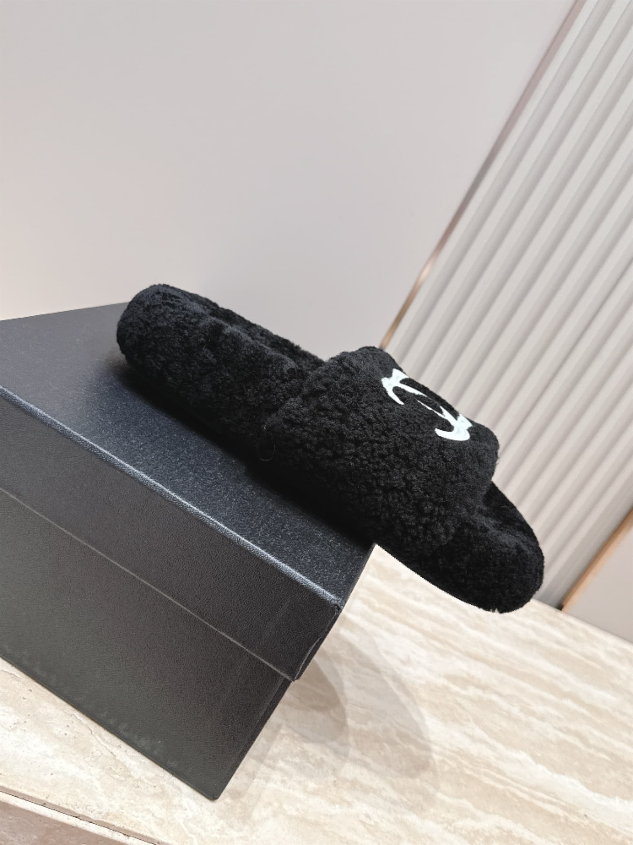 D3774 Chanel New Model Fur Slippers! — image 4