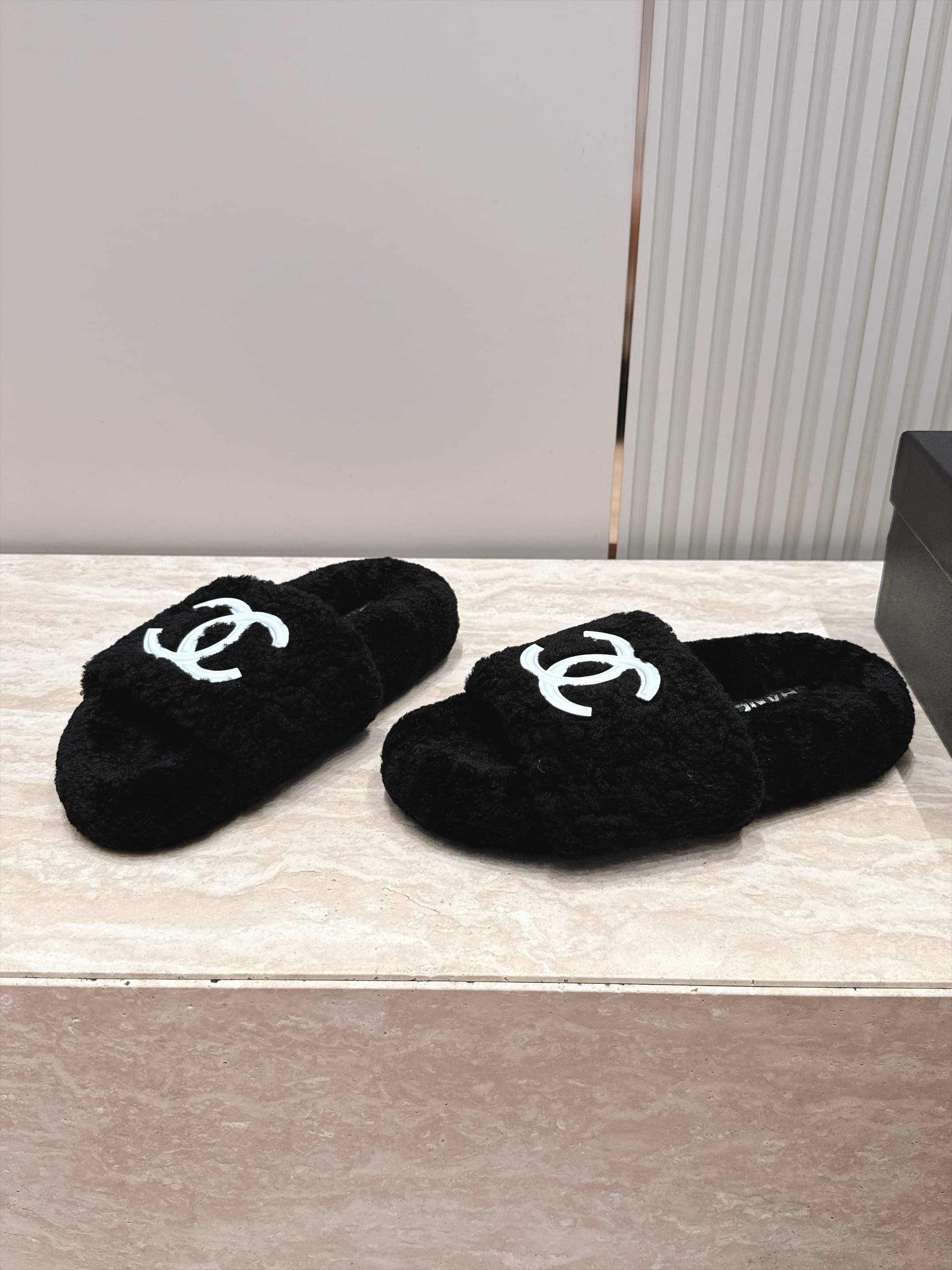 D3774 Chanel New Model Fur Slippers! — image 2