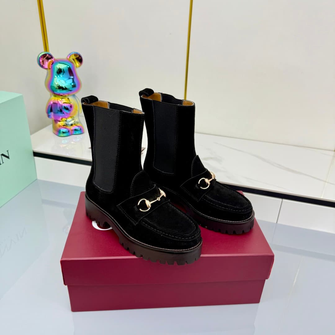 D7003 💰💰 New version of Gucci GUCCI belted martens — image 8