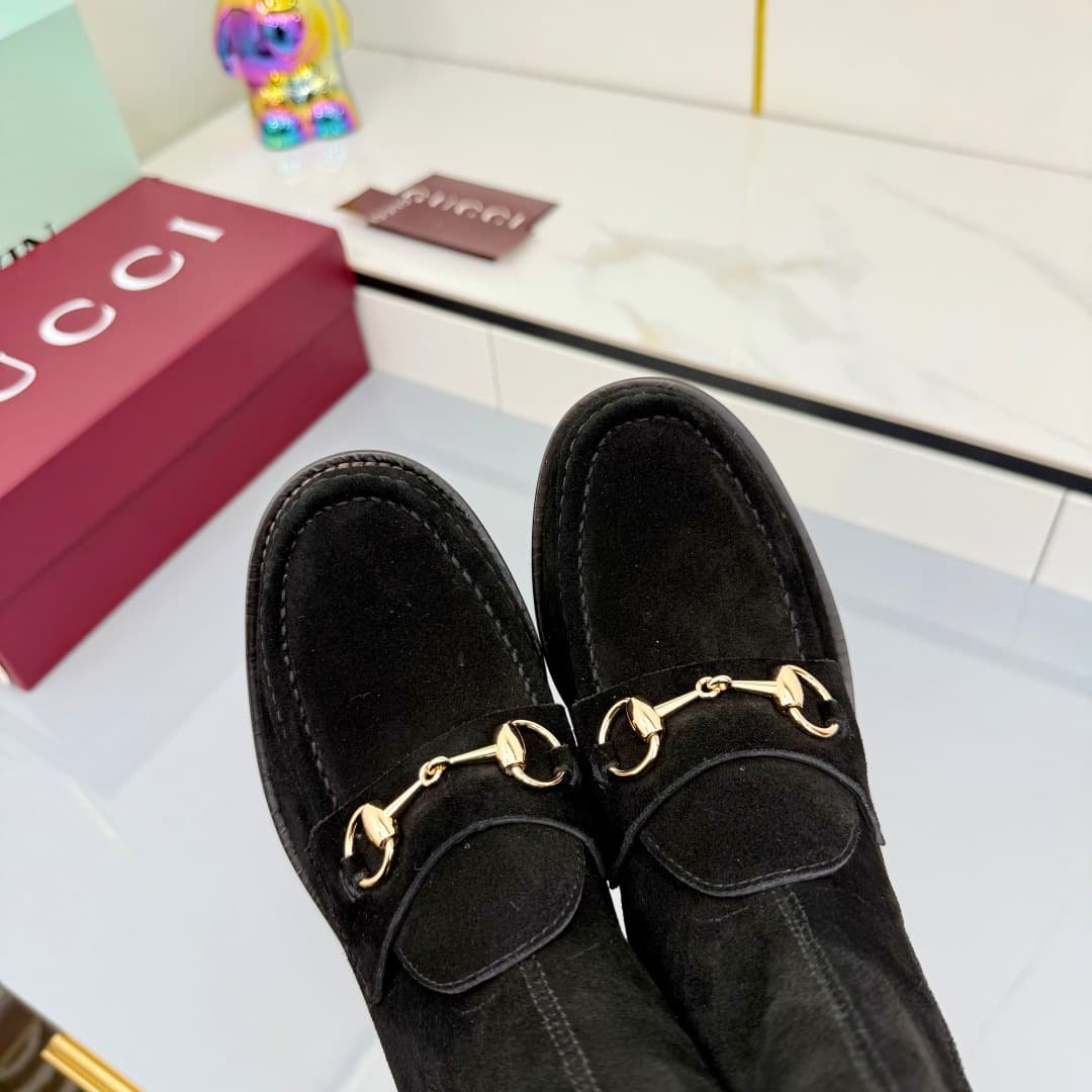 D7003 💰💰 New version of Gucci GUCCI belted martens — image 7