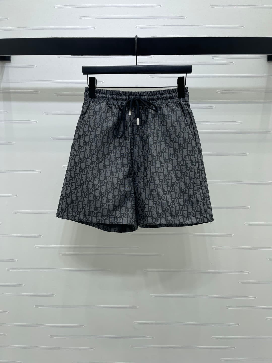 C18621 📣 New high-end collection/series – Dio* 2026 spring/summer collection! Embroidered top and printed shorts set! Customed twill cotton➕ print material; regular short-sleeve tops with elastic, comfortable and breathable; highlights brand style. Soft f — image 7