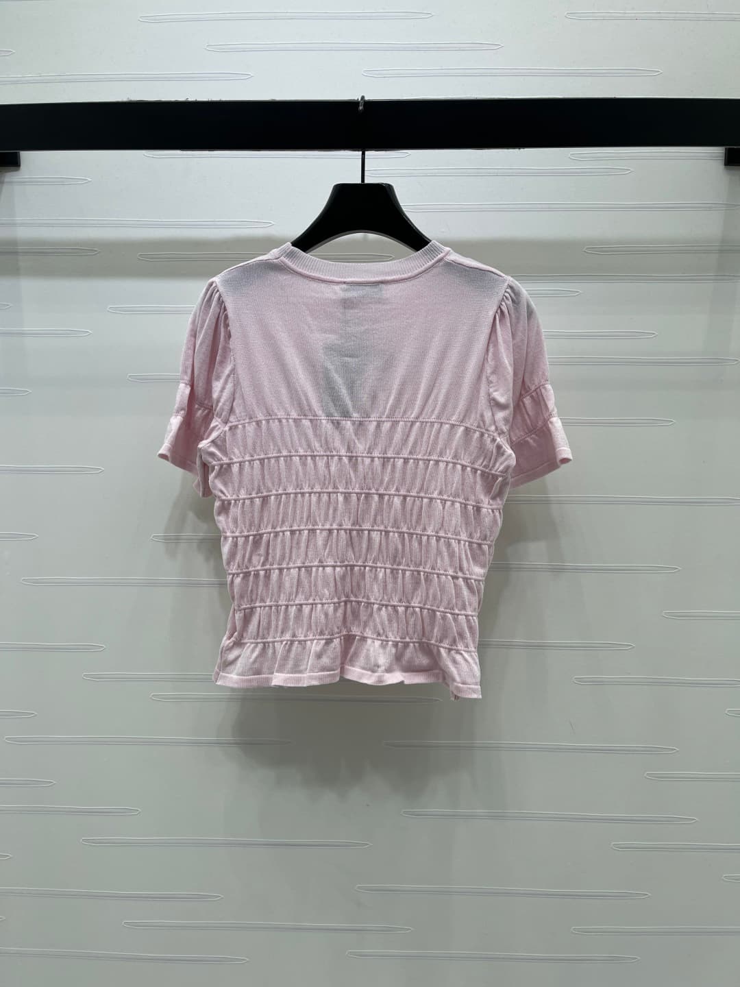C18605 📣 New high-end collection: VivieneWestwoo* 2026 – the latest spring/summer series! Knit short sleeves with a bubbly texture! Made from custom cotton and wool yarn, offering a delicate and comfortable feel. Round-necked knit short sleeves with a lar — image 8