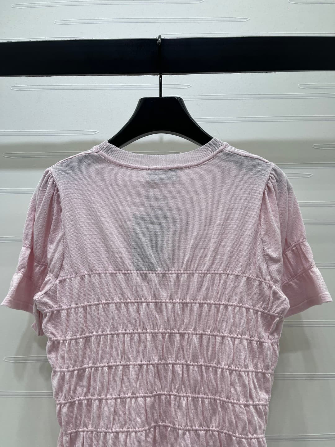 C18605 📣 New high-end collection: VivieneWestwoo* 2026 – the latest spring/summer series! Knit short sleeves with a bubbly texture! Made from custom cotton and wool yarn, offering a delicate and comfortable feel. Round-necked knit short sleeves with a lar — image 7