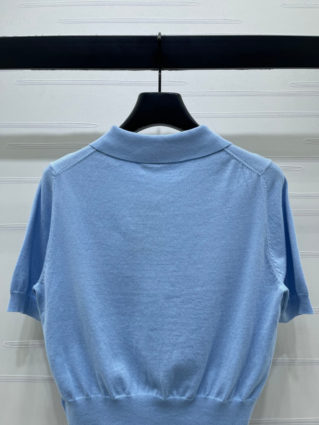 C18499 📣 New vintage/retro high-end items from VivieneWestwoo* 2026’s latest spring/summer collection! Vintage collar knitted short sleeves! Crafted with silk-felt yarn for a soft, elastic texture. Exquisite vintage collar short-sleeve fit with a half-cow — image 7