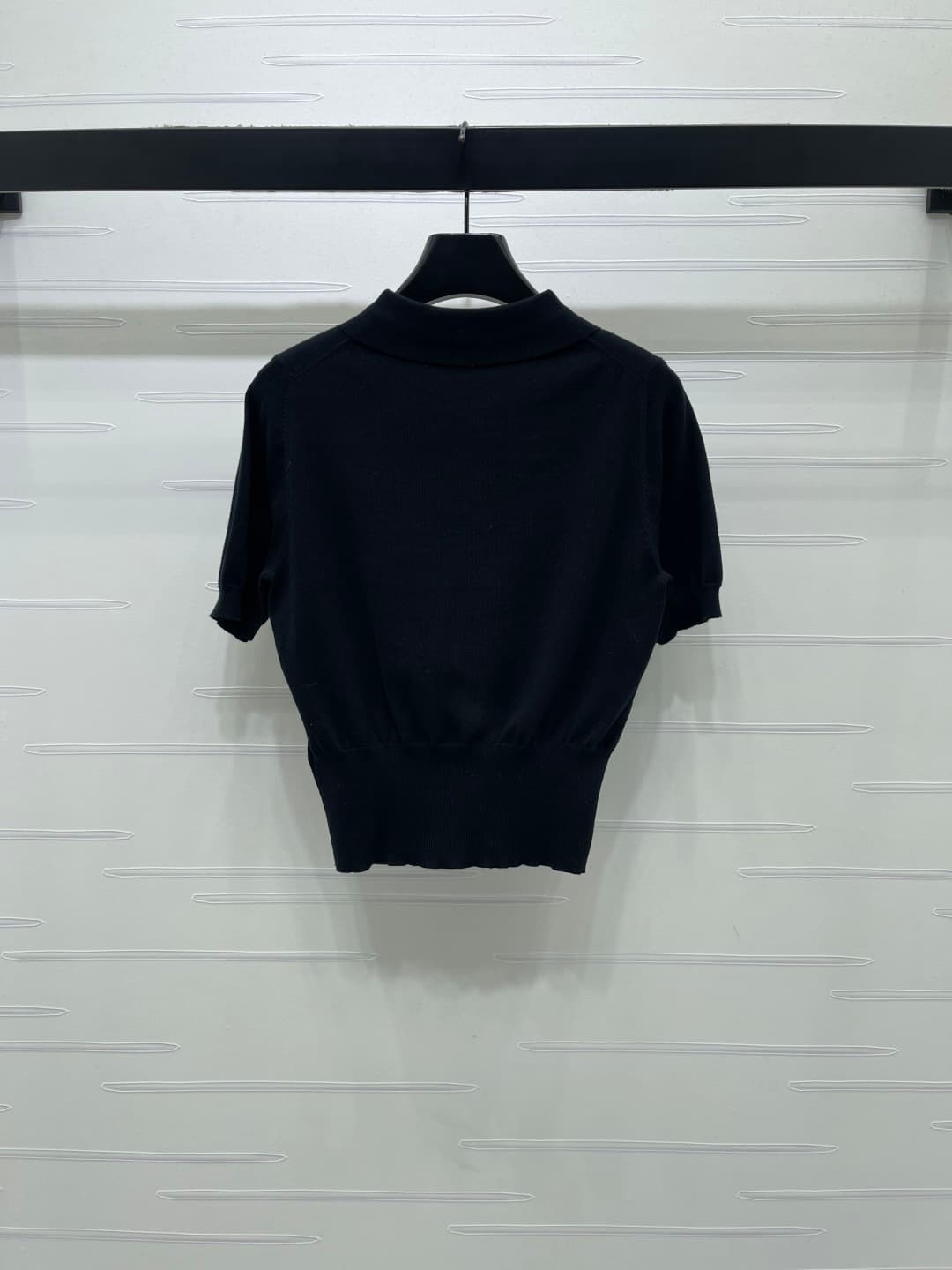 C18500 📣 New vintage/retro high-end product from VivieneWestwoo* 2026’s latest spring/summer collection! Vintage collar knitted short sleeves! Made with custom silk-fiber yarn – soft, delicate, and highly elastic. Exquisite vintage collar short-sleeve fit — image 8