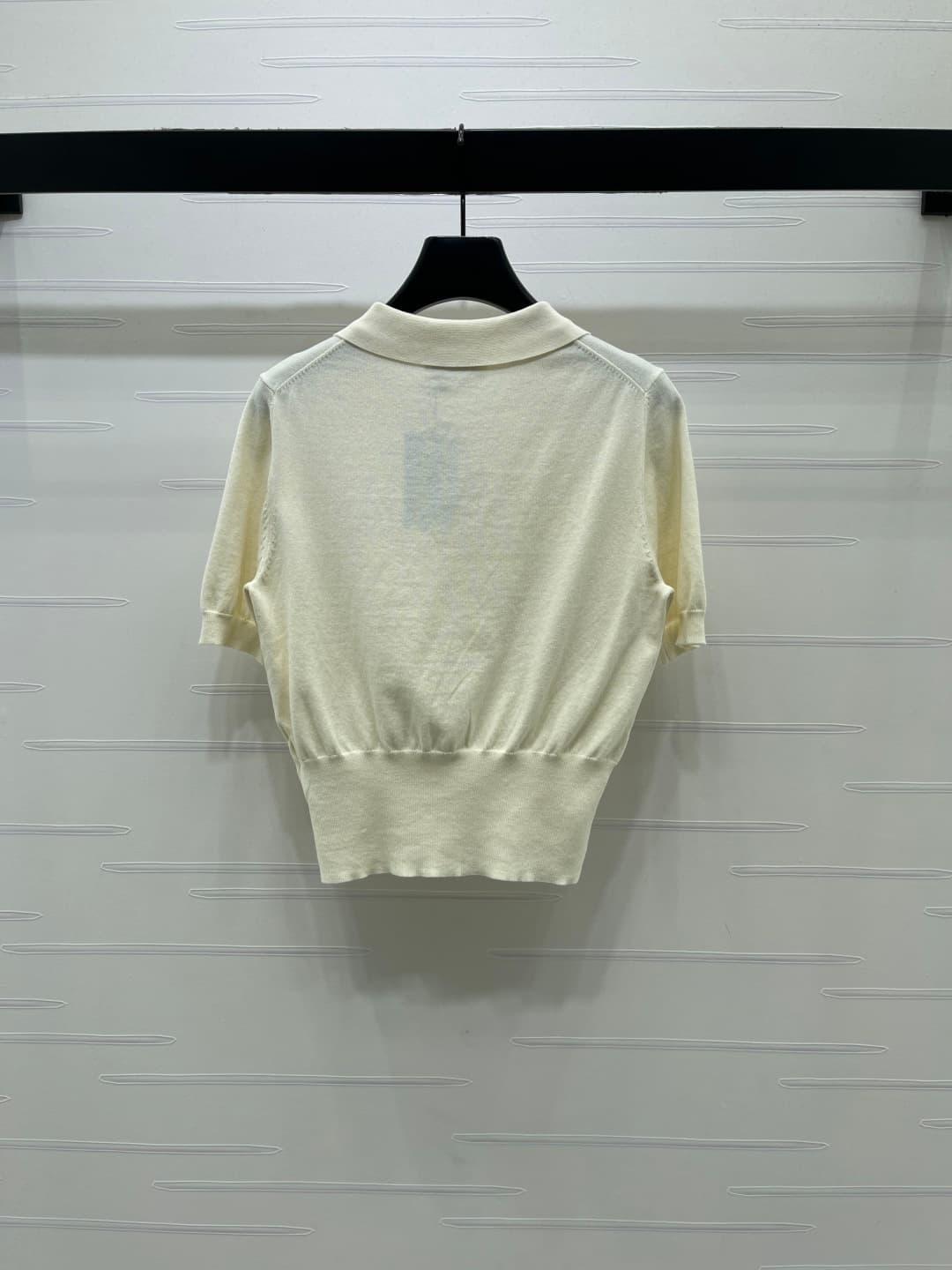 C18501 📣 New vintage/retro high-end items from VivieneWestwoo* 2026’s latest spring/summer collection! Vintage collared knitted short sleeves! Crafted with silk-fiber yarn for a soft, elastic, and delicate look. Exquisite collared short-sleeve style with  — image 8
