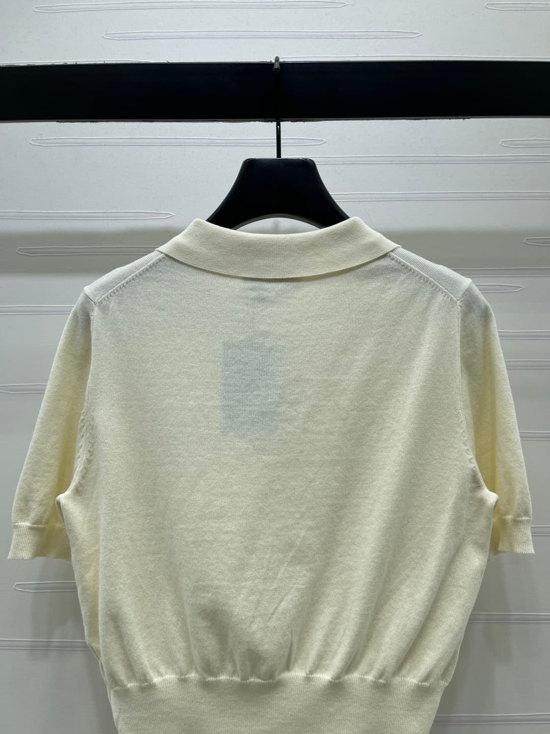 C18501 📣 New vintage/retro high-end items from VivieneWestwoo* 2026’s latest spring/summer collection! Vintage collared knitted short sleeves! Crafted with silk-fiber yarn for a soft, elastic, and delicate look. Exquisite collared short-sleeve style with  — image 7