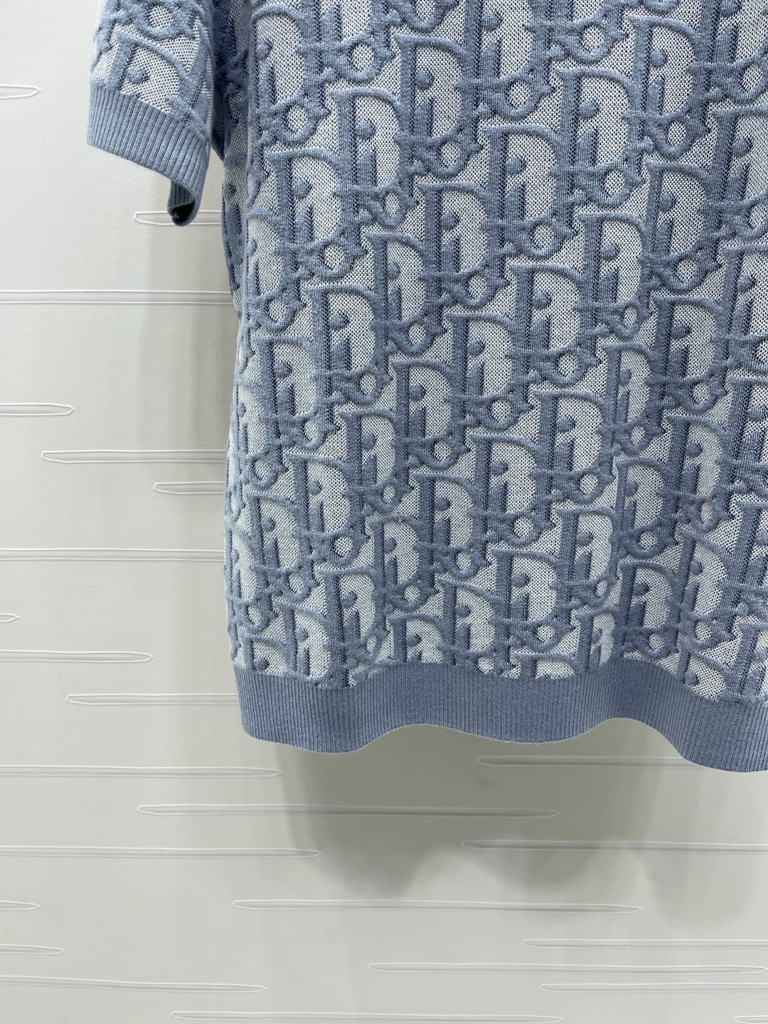 C18512 📣 New high-end collection! Dio* 2026 – the latest spring/summer series! Round-necked knitted short sleeves! Custom cotton-wool knitting material – comfortable and stylish, with a minimalist yet elegant design. The round-necked knitted cut features  — image 5