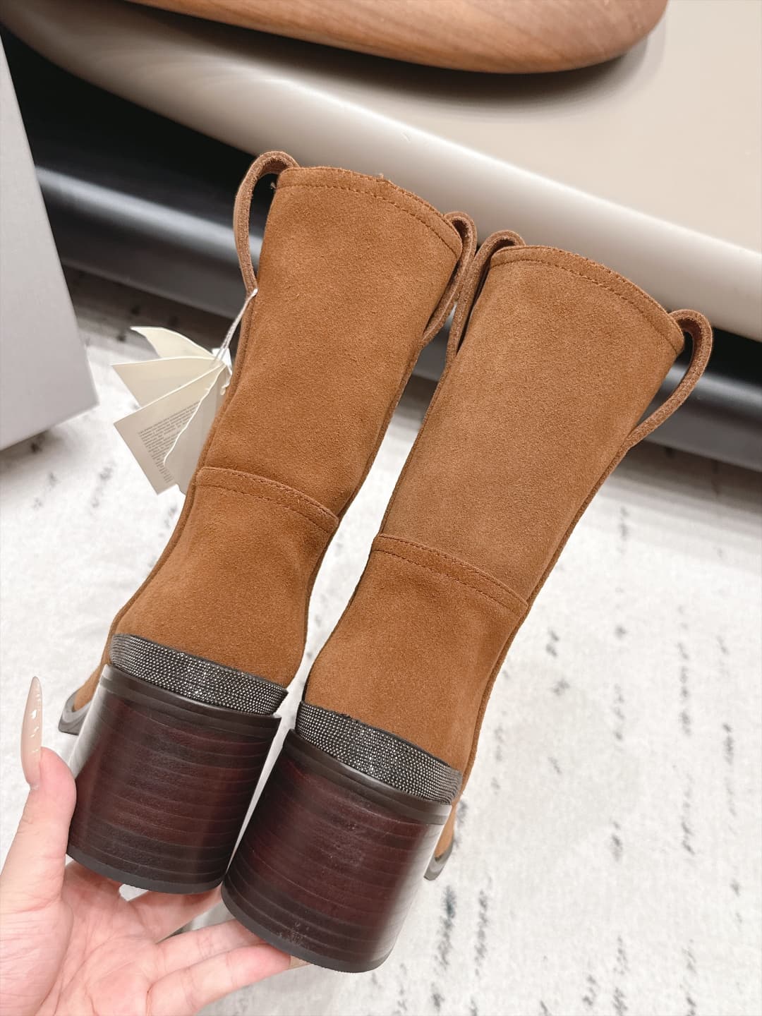 D8821 Manufactured: 💰 "Exclusive Premium Edition" Brunello Cucinell*·BC 26vs Early Autumn New Boot Collection... — image 7