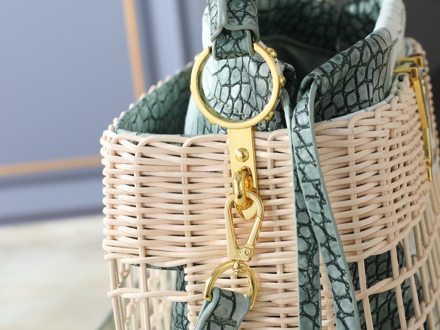 C5007 💰 Guangzhou product – top-tier original collection: M85481, N30101, N89949. This Capucines BB handbag belongs to the Rattan series. It features a flap design and a Louis Vuitton Monogram pattern, creating a unique style for the season. The same leat — image 7