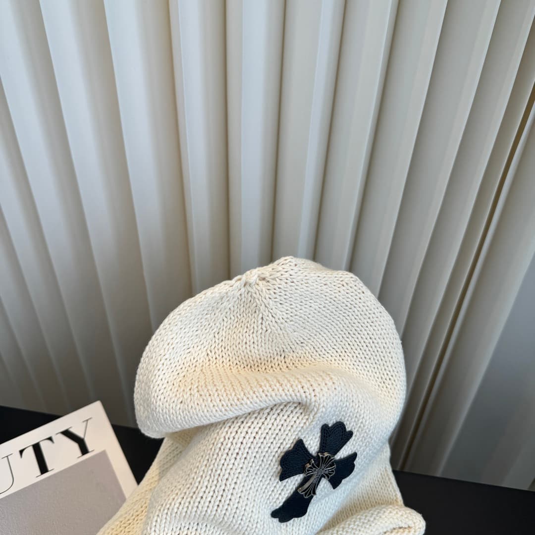 C29933 Croco Heart – High-quality, stylish knitted hats! So popular💖 The quality is excellent; they are perfect for wearing on the street! Fashiony and trendy! They’re essential items to have on hand. Buy them soon! — image 4