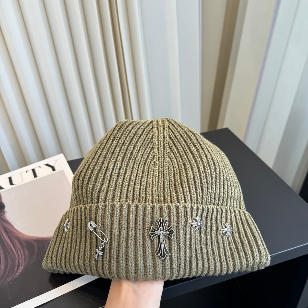 C29920 Croco Heart – High-quality, stylish knitted caps! Super popular💖 The quality is excellent, and they go well with any outfit! Fashiony and trendy! A must-have item for anyone who goes out. Buy them quickly! — image 3
