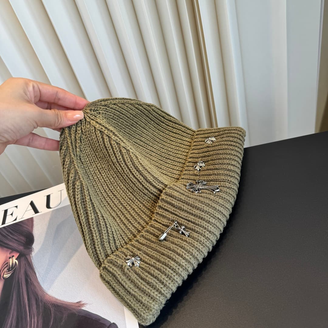C29920 Croco Heart – High-quality, stylish knitted caps! Super popular💖 The quality is excellent, and they go well with any outfit! Fashiony and trendy! A must-have item for anyone who goes out. Buy them quickly! — image 7