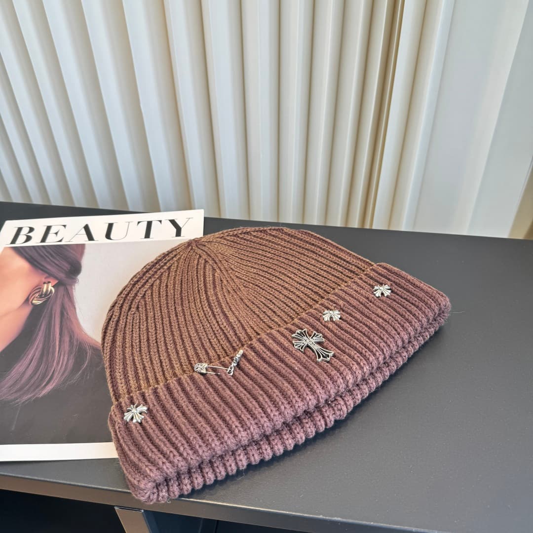 C29916 Croco Heart – High-quality, stylish knitted caps! Super popular💖 The quality is excellent, and they are great to wear on the street! Trendy and fashionable! A must-have item for any outing – buy them soon! — image 2