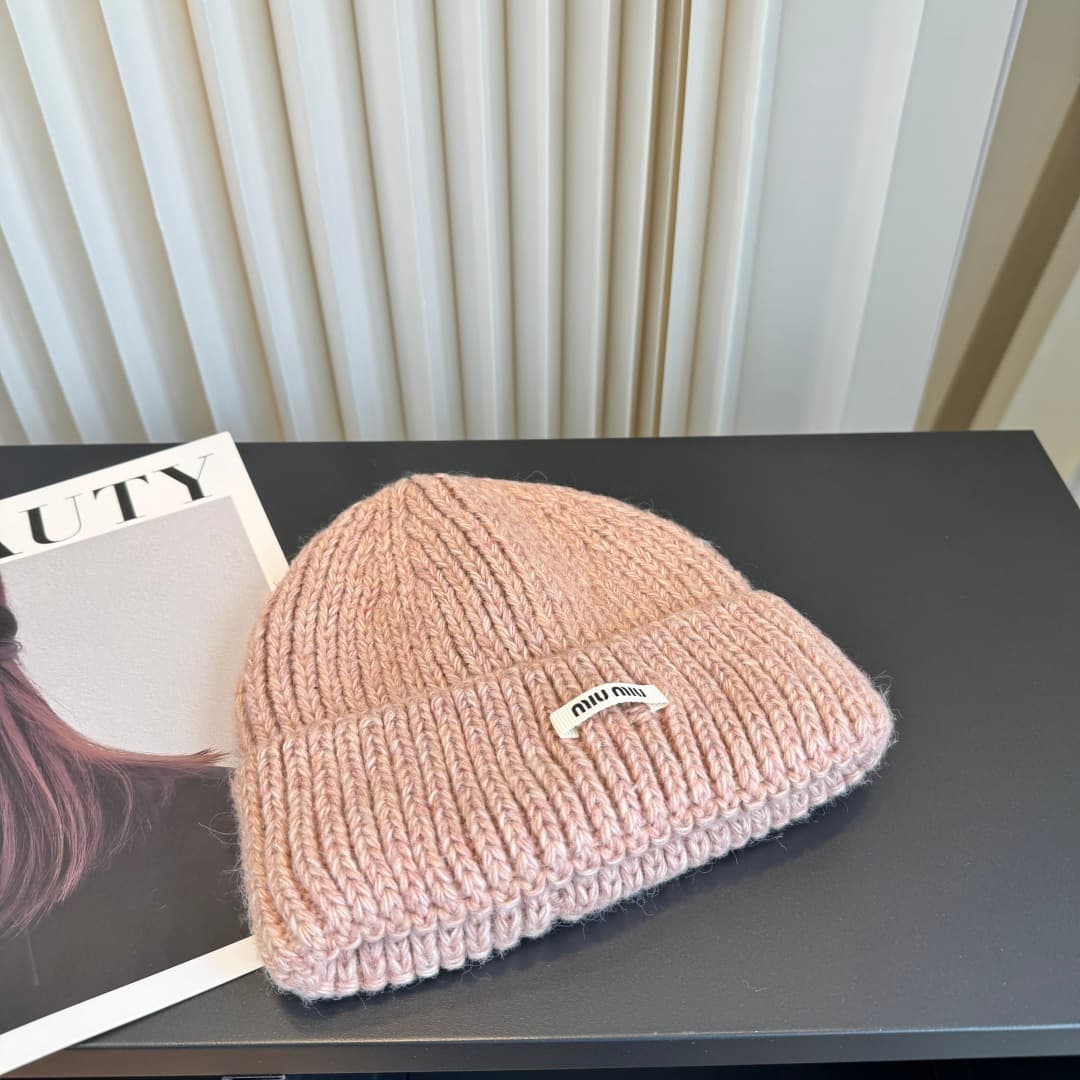 C29915 Mou Mou – High-quality, stylish knitted caps! Super popular! The quality is excellent; they’re great to wear on the street. It’s a must-have item for fashion lovers. Buy them soon! — image 2