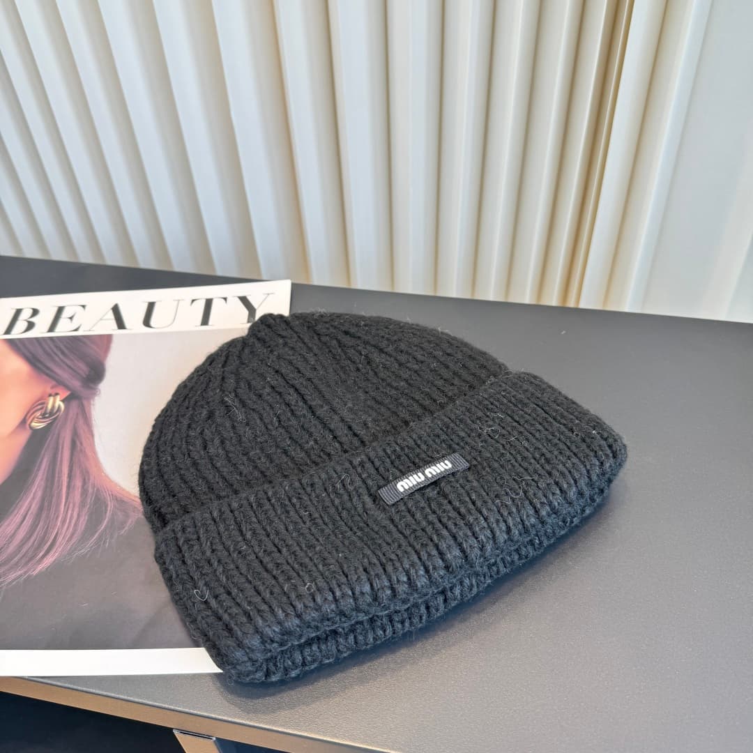 C29912 Miao Miao – High-quality, stylish knitted caps! Super popular! The quality is excellent, and they are perfect for pairing with various outfits. Fashionable and trendy! It’s a must-have item for anyone who goes out, so buy them soon! — image 2