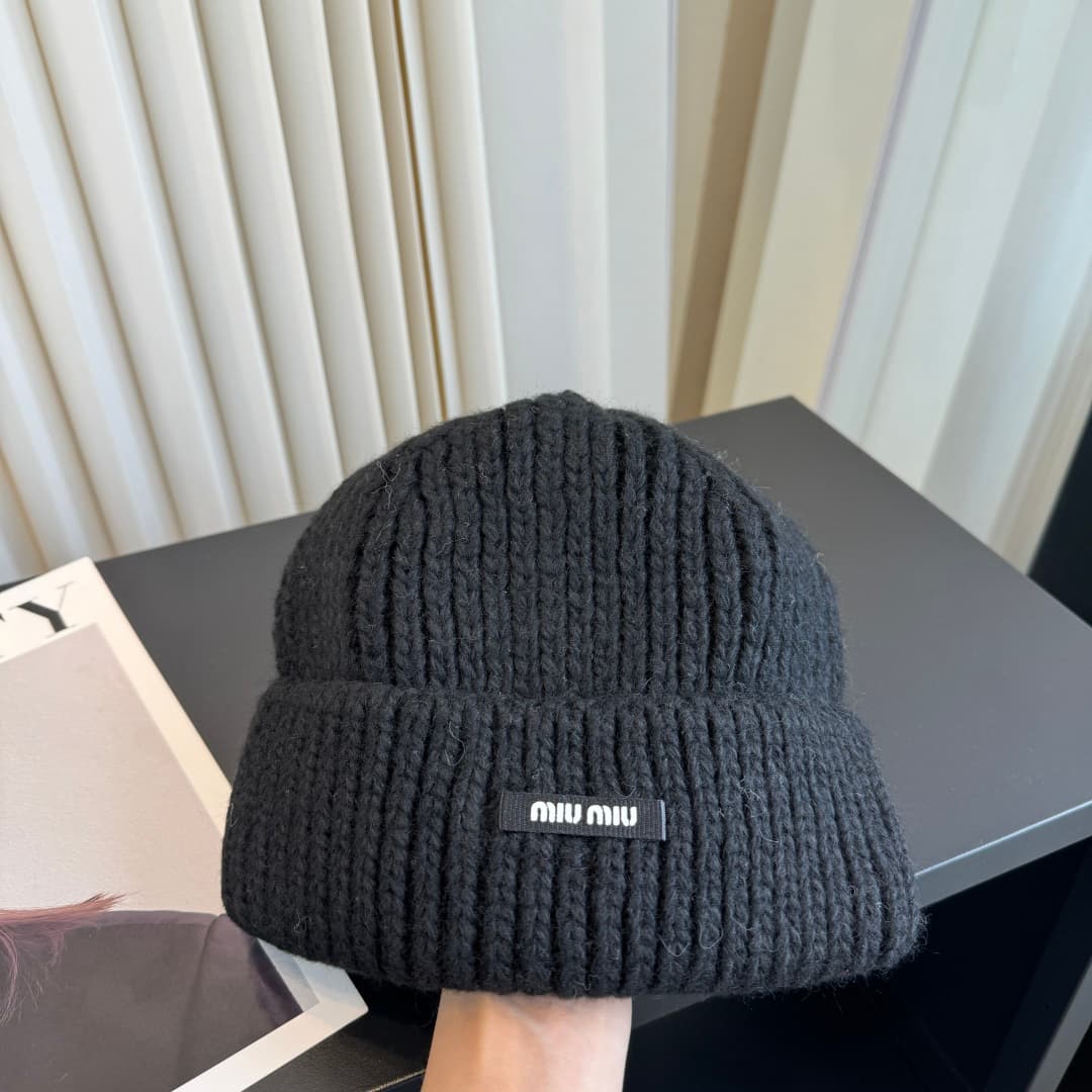 C29912 Miao Miao – High-quality, stylish knitted caps! Super popular! The quality is excellent, and they are perfect for pairing with various outfits. Fashionable and trendy! It’s a must-have item for anyone who goes out, so buy them soon! — image 3