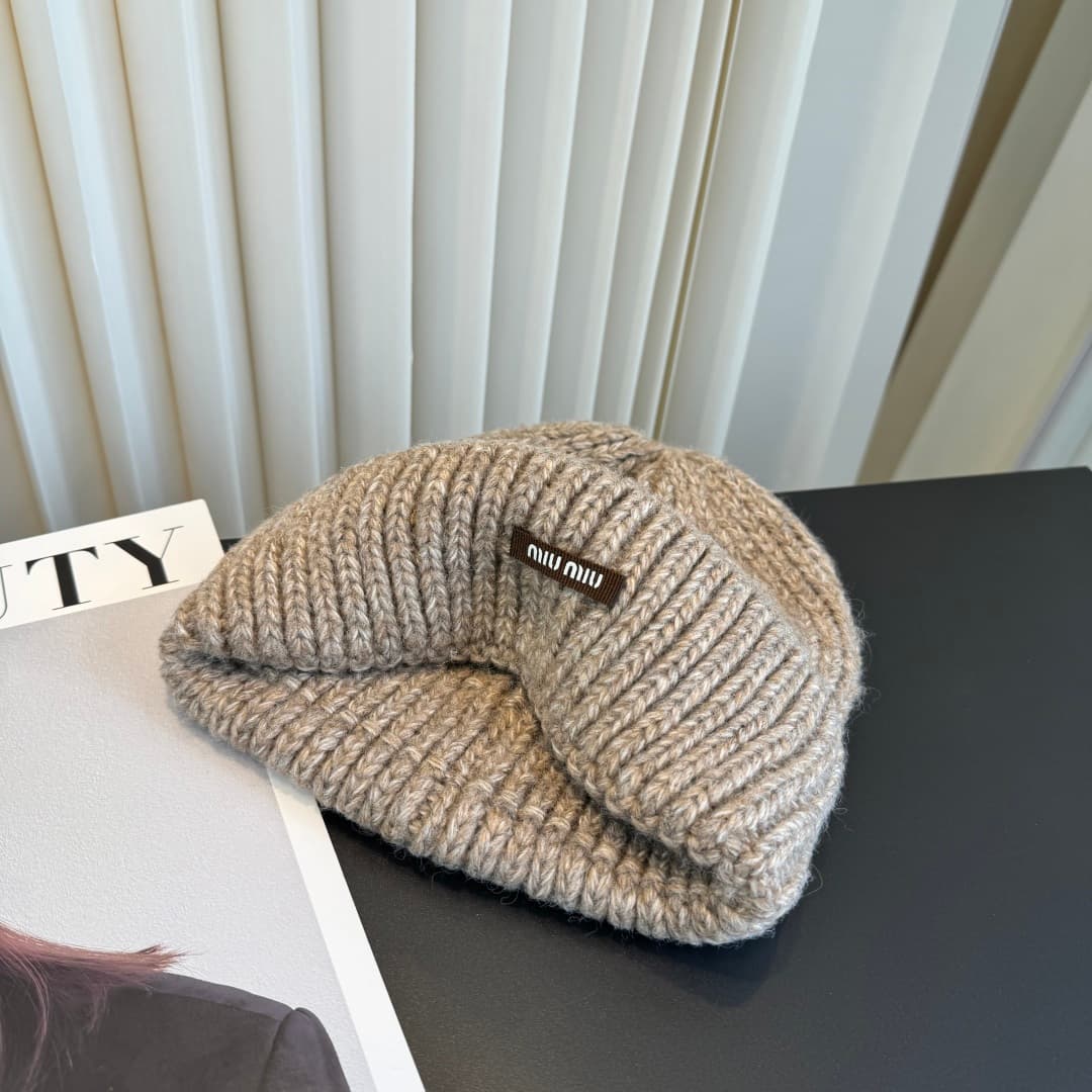 C29910 Mou Mou – High-quality, stylish knitted hats! Super popular! The quality is excellent; they’re great to wear on the street. Fashiony and trendy! A must-have item for anyone who goes out. Buy them quickly! — image 8