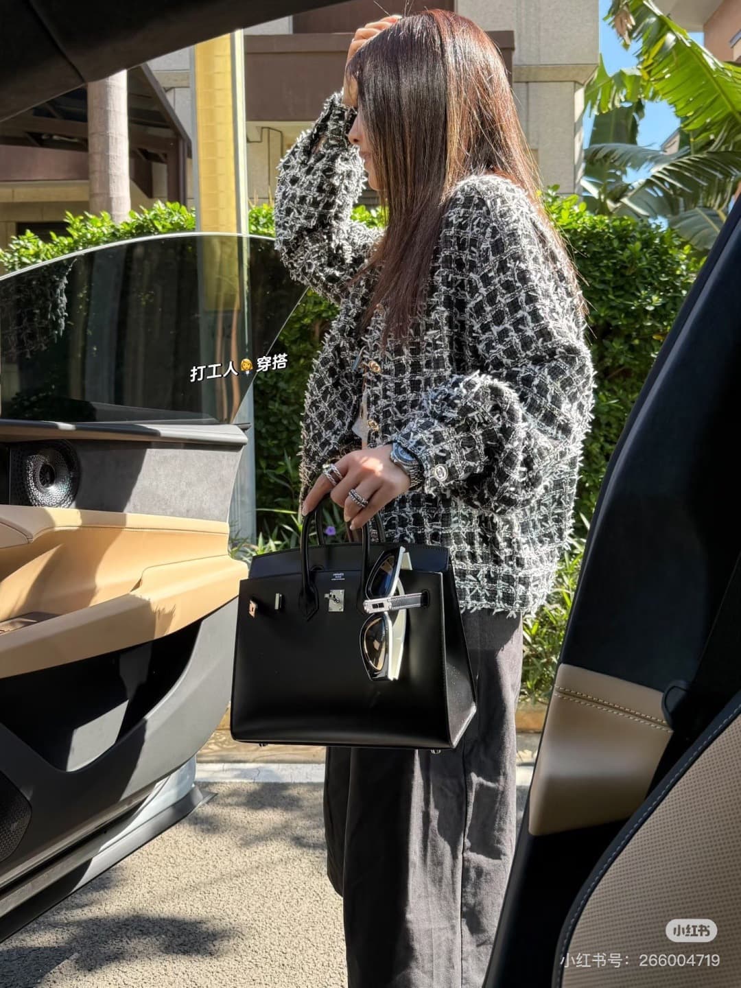C4894 Birkin35cm Black Silver | At the end of Pupi, there’s a box with a high-end feel 🖤||👜 Hermès birkin30 Black Silver box leather — image 6