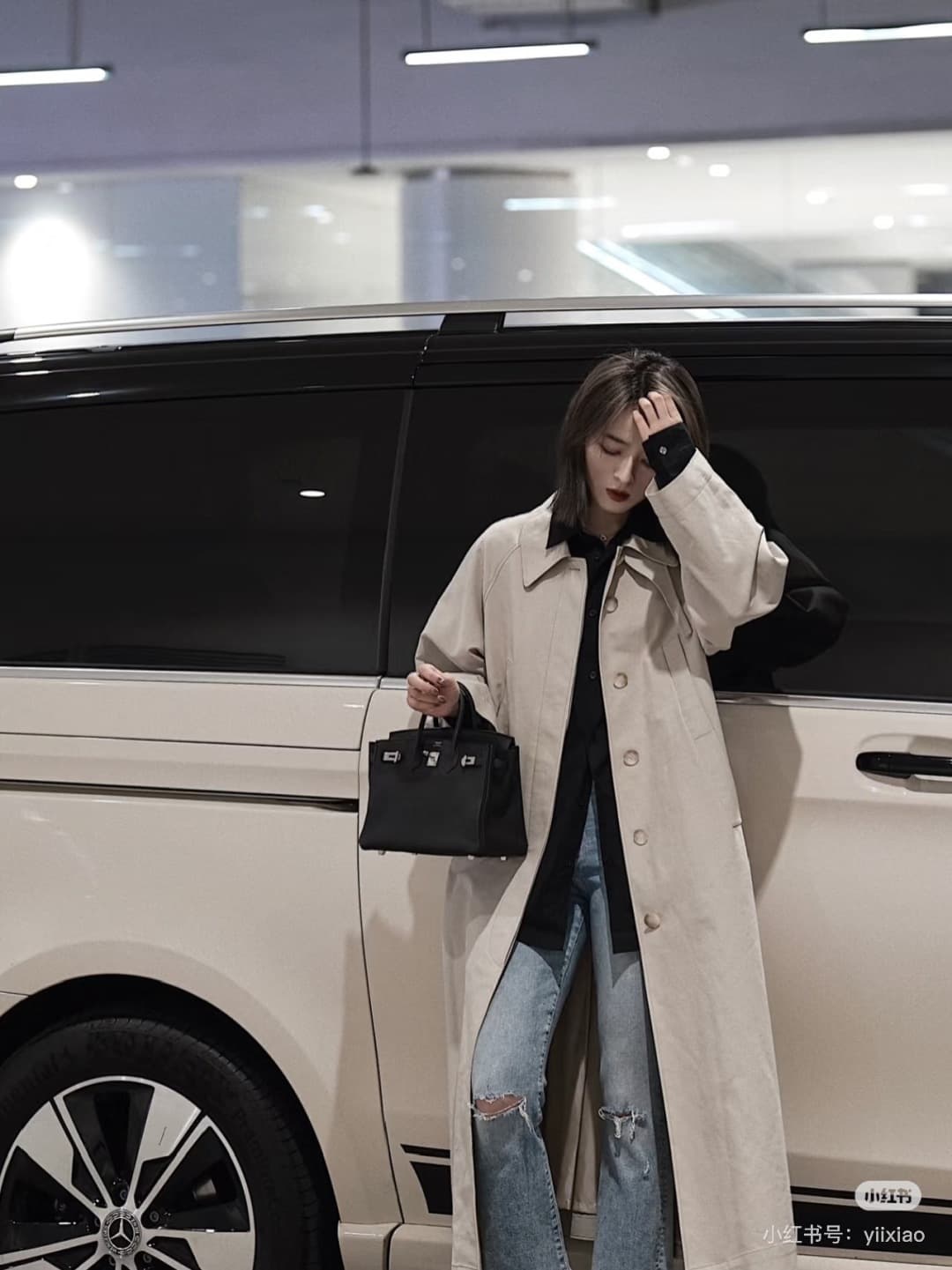 C4894 Birkin35cm Black Silver | At the end of Pupi, there’s a box with a high-end feel 🖤||👜 Hermès birkin30 Black Silver box leather — image 3