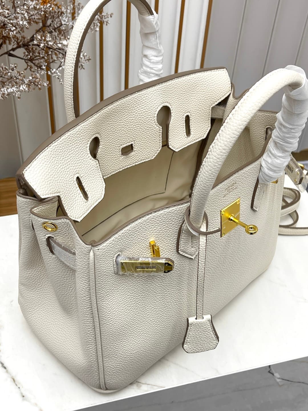 C4931 30cm (25cm) (20cm) Hermès Birkin platinum bag — image 7