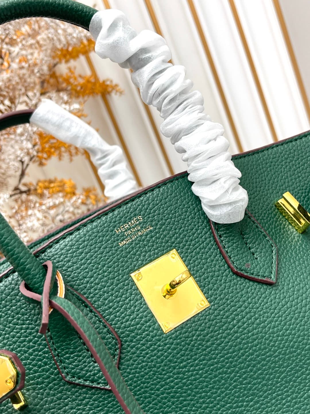 C4929 30cm (25cm) (20cm) Hermès Birkin platinum bag — image 8