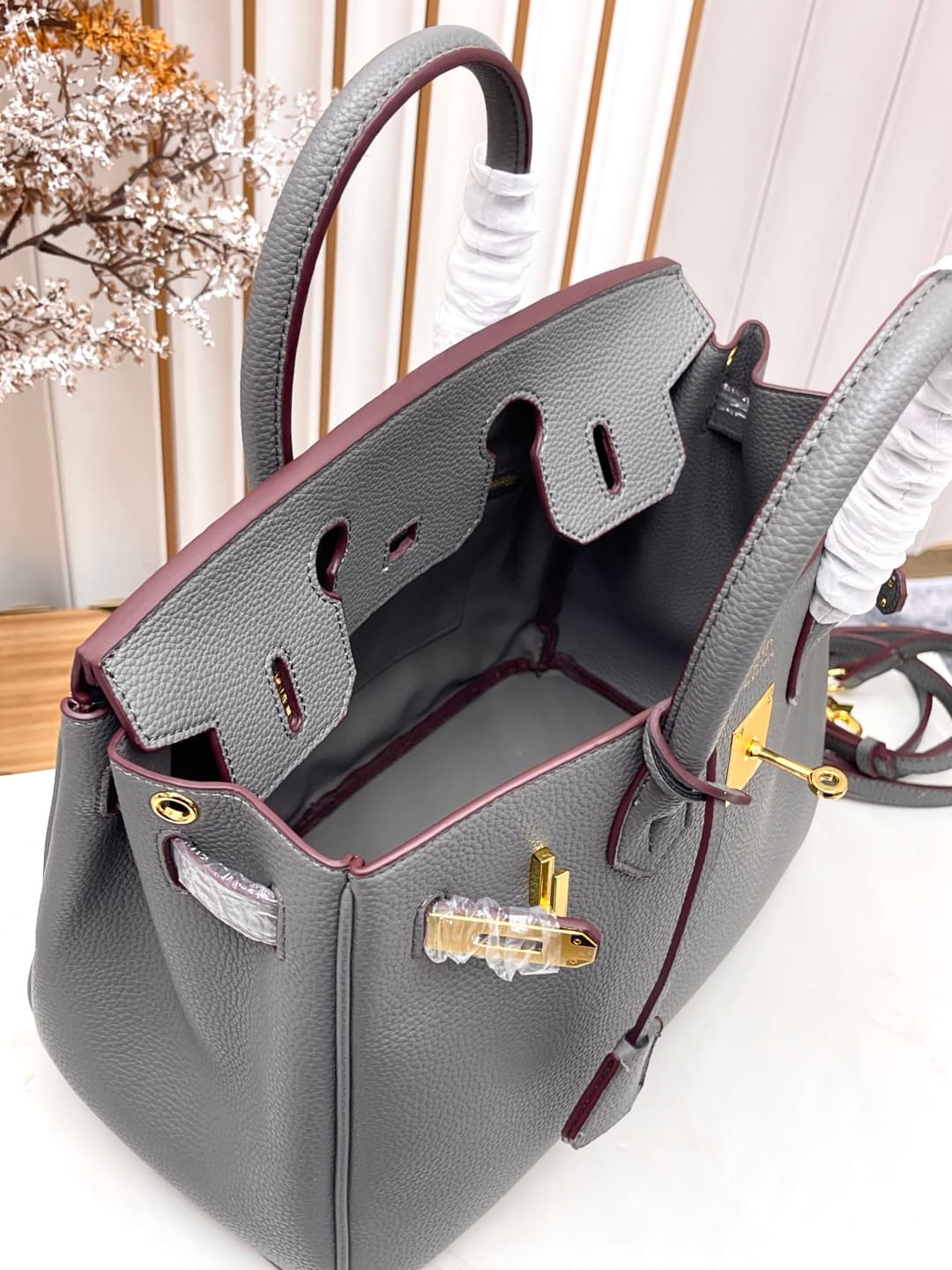 C4927 30cm (25cm) (20cm) Hermes Birkin platinum bag — image 7
