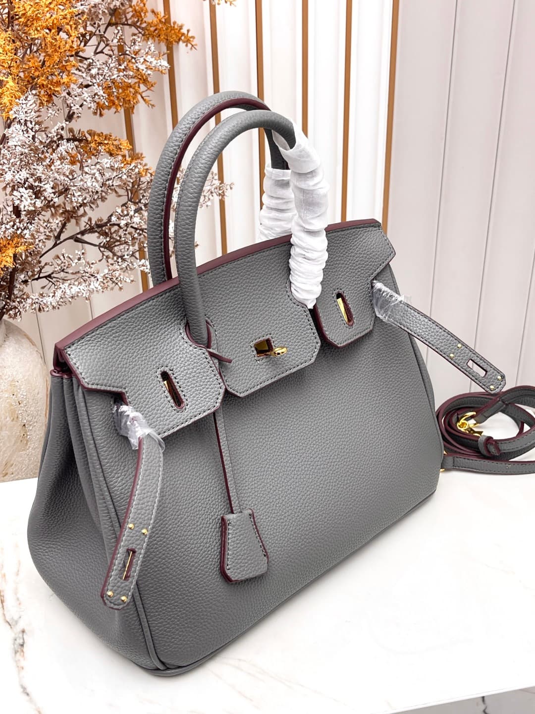 C4927 30cm (25cm) (20cm) Hermes Birkin platinum bag — image 6