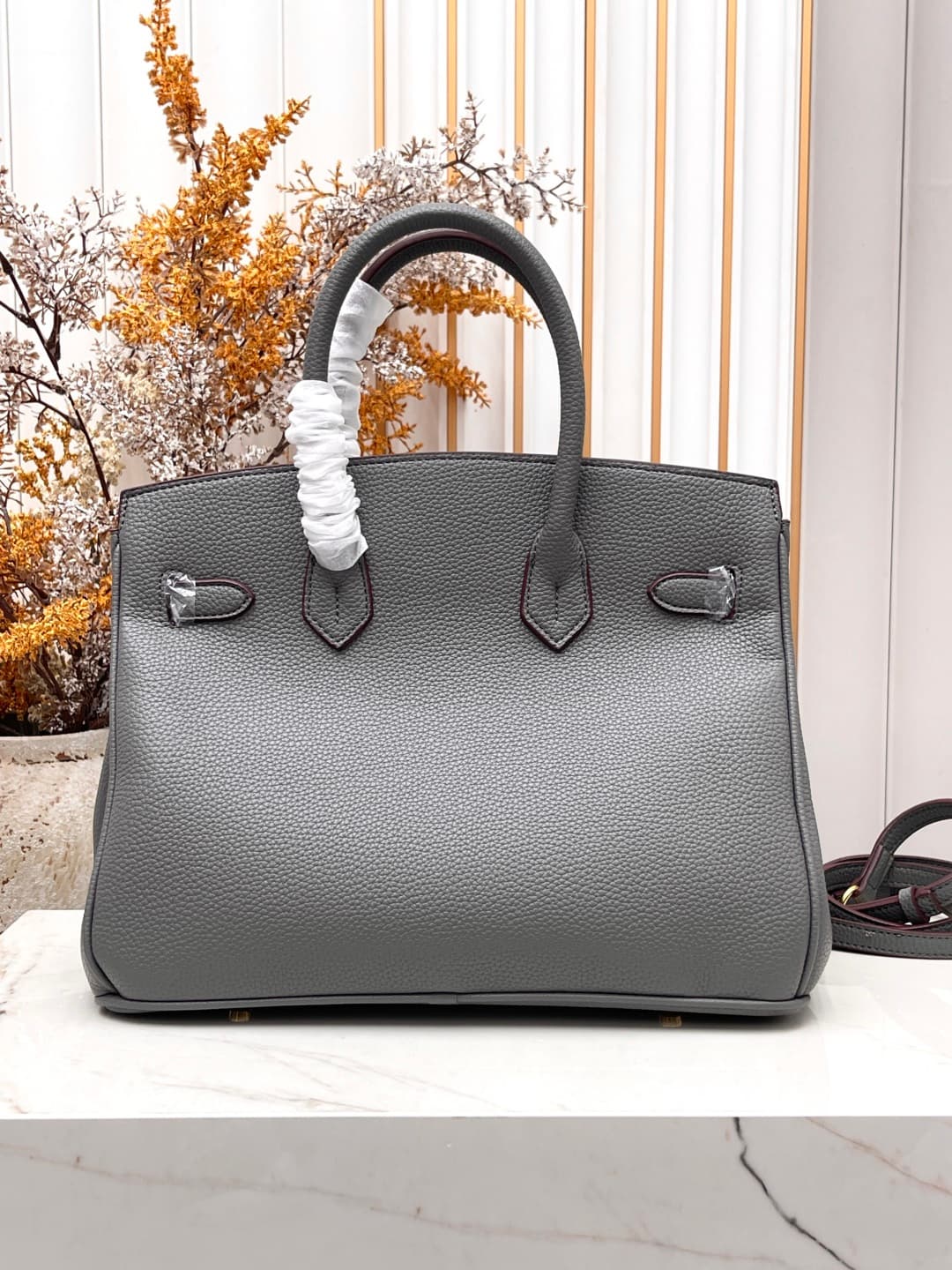 C4927 30cm (25cm) (20cm) Hermes Birkin platinum bag — image 3