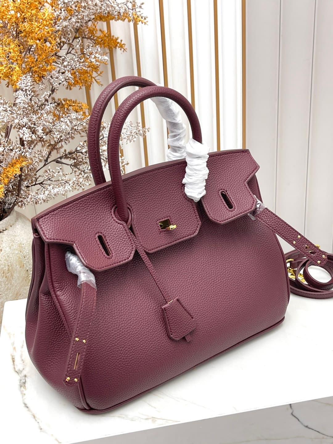 C4922 30cm (25cm) (20cm) Hermes Birkin platinum bag — image 6