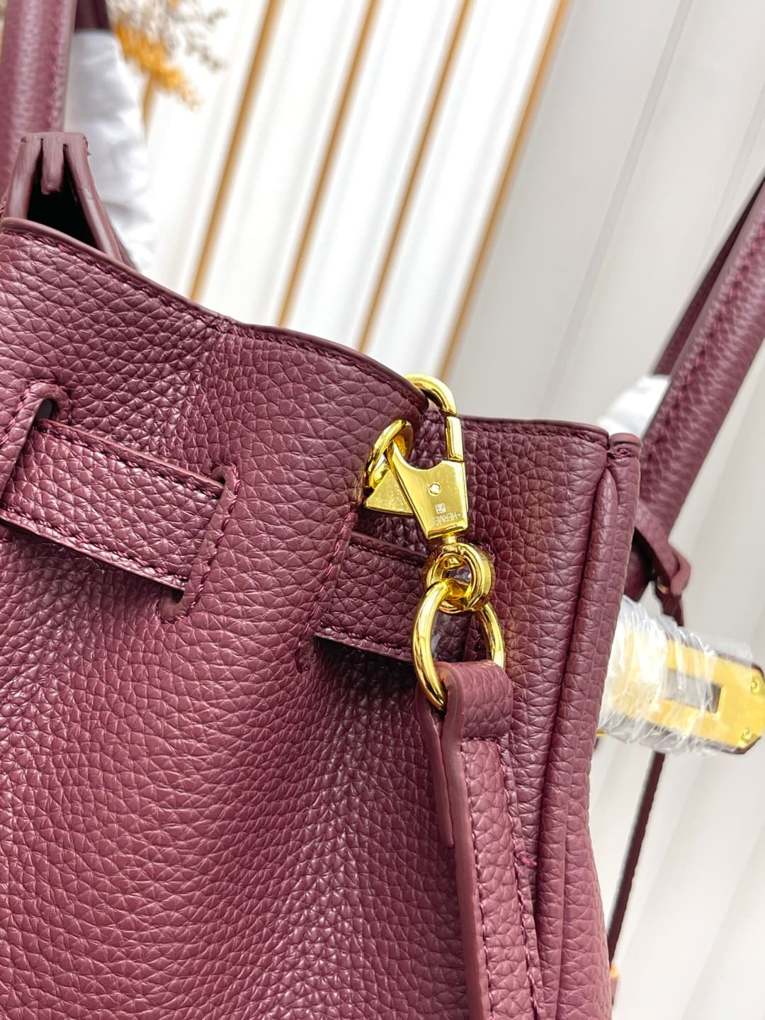 C4922 30cm (25cm) (20cm) Hermes Birkin platinum bag — image 8