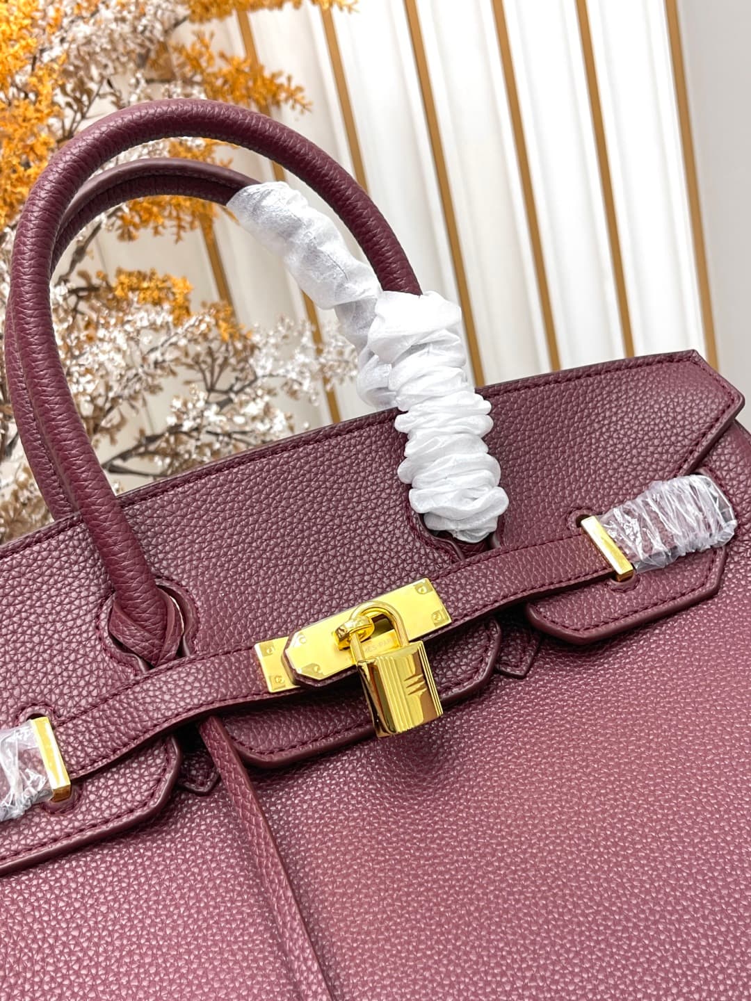 C4922 30cm (25cm) (20cm) Hermes Birkin platinum bag — image 5