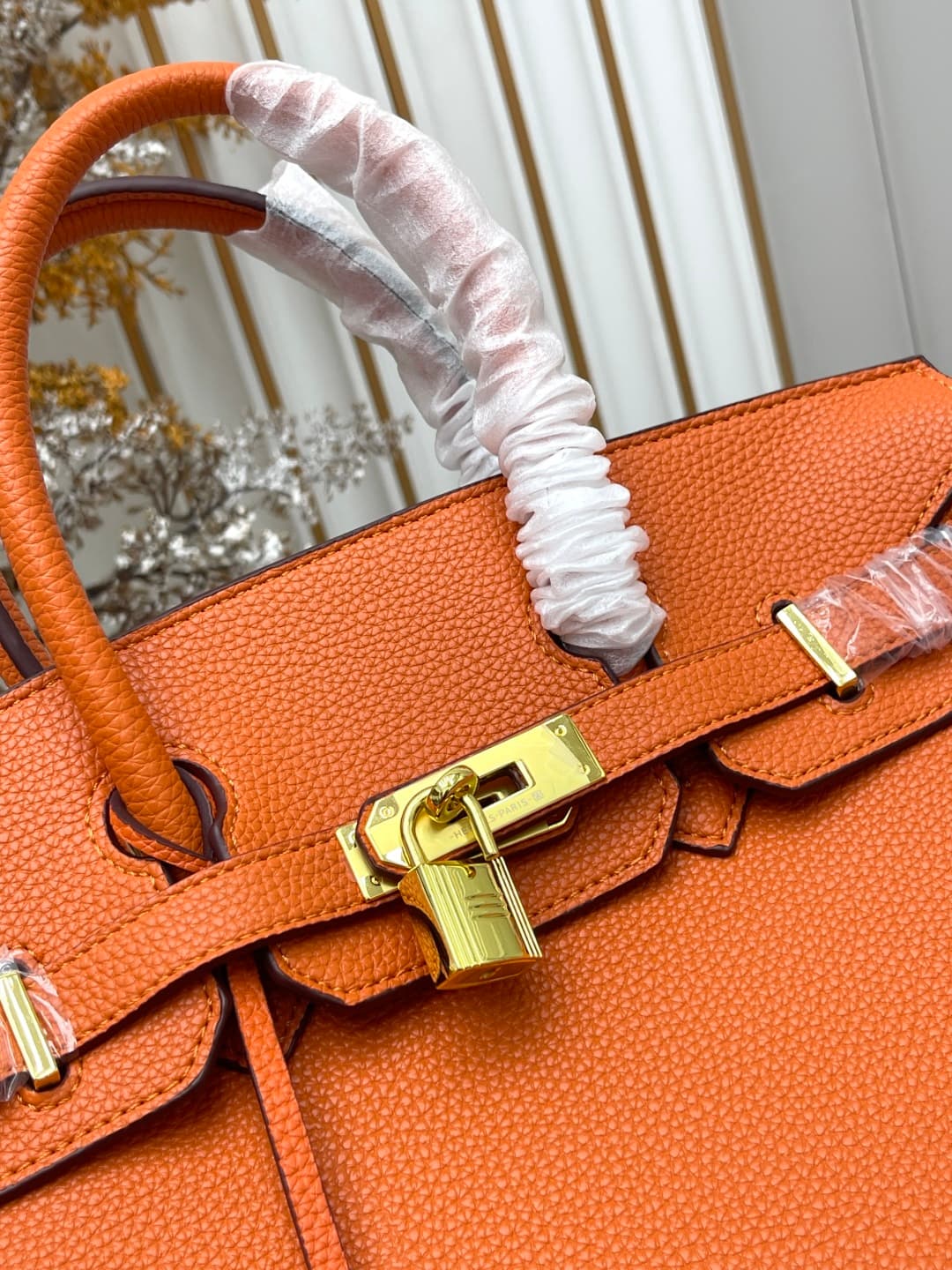 C4919 30cm (25cm) (20cm) Hermes Birkin platinum bag — image 5