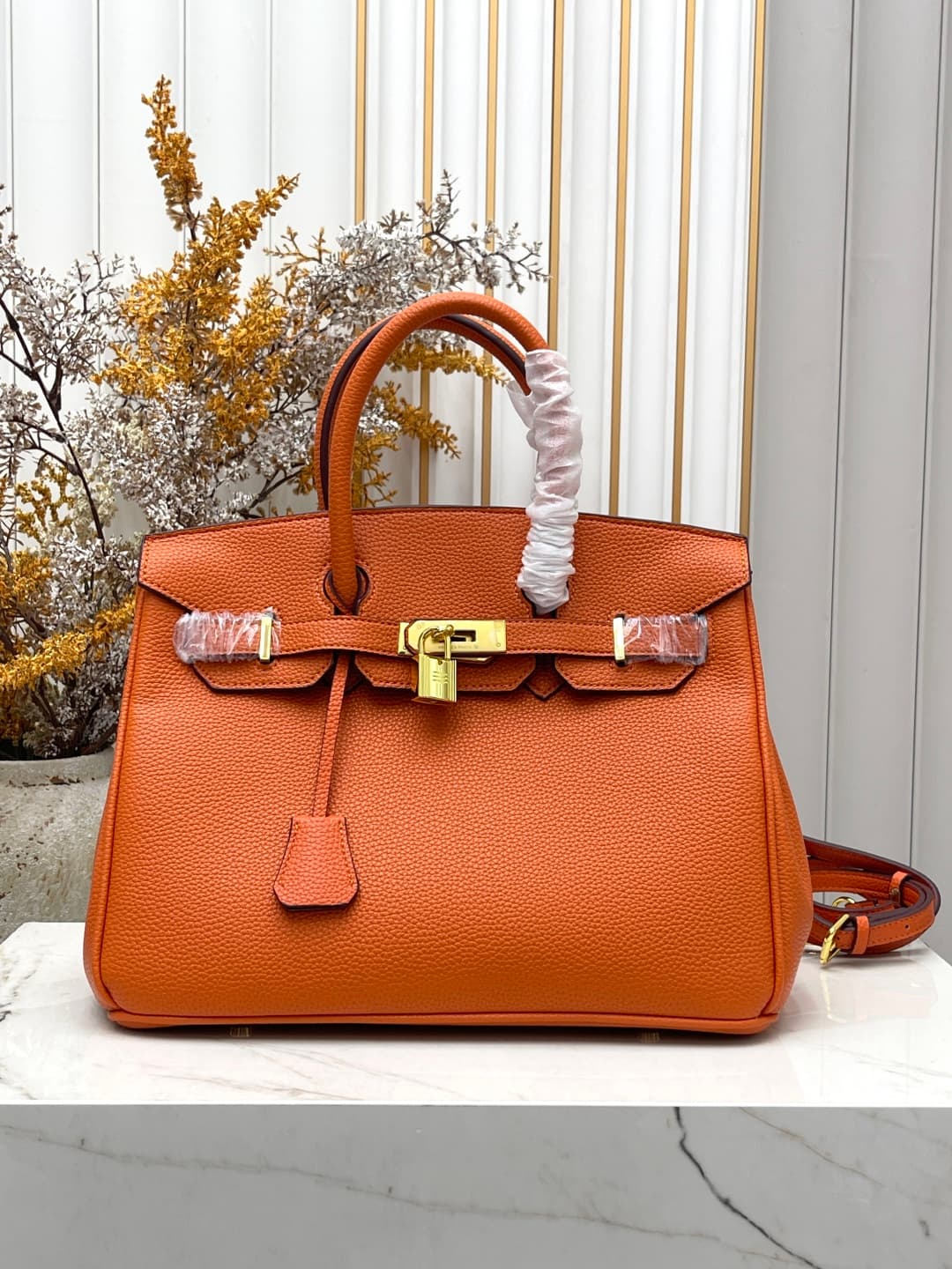 C4912 30cm (25cm) (20cm) Hermès Birkin platinum bag — image 7