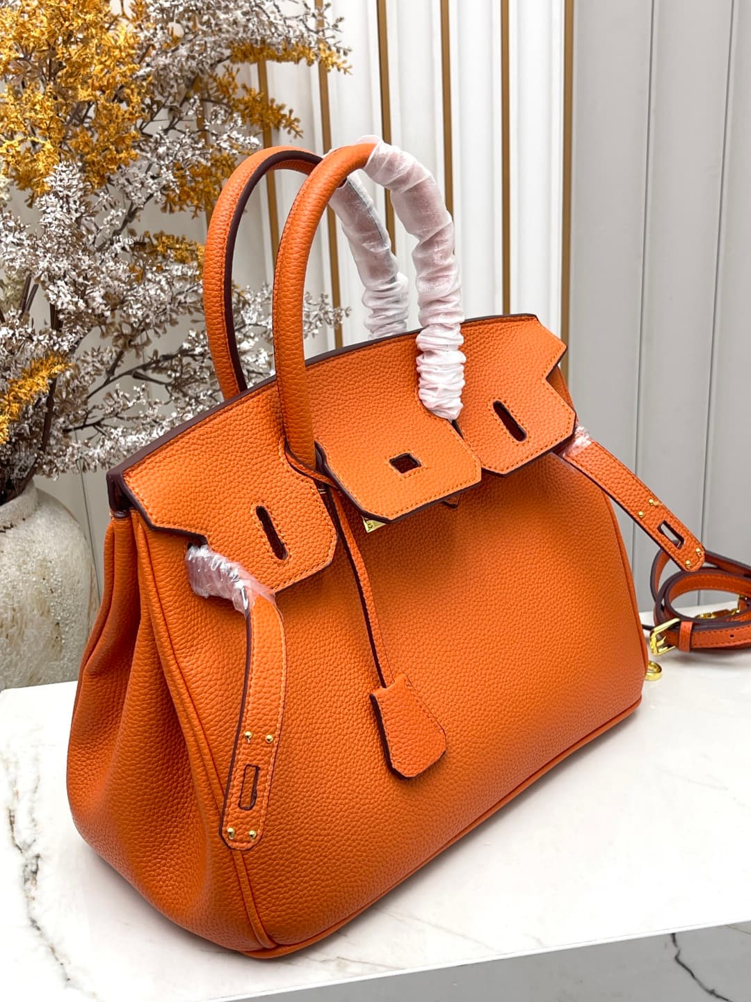 C4919 30cm (25cm) (20cm) Hermes Birkin platinum bag — image 6