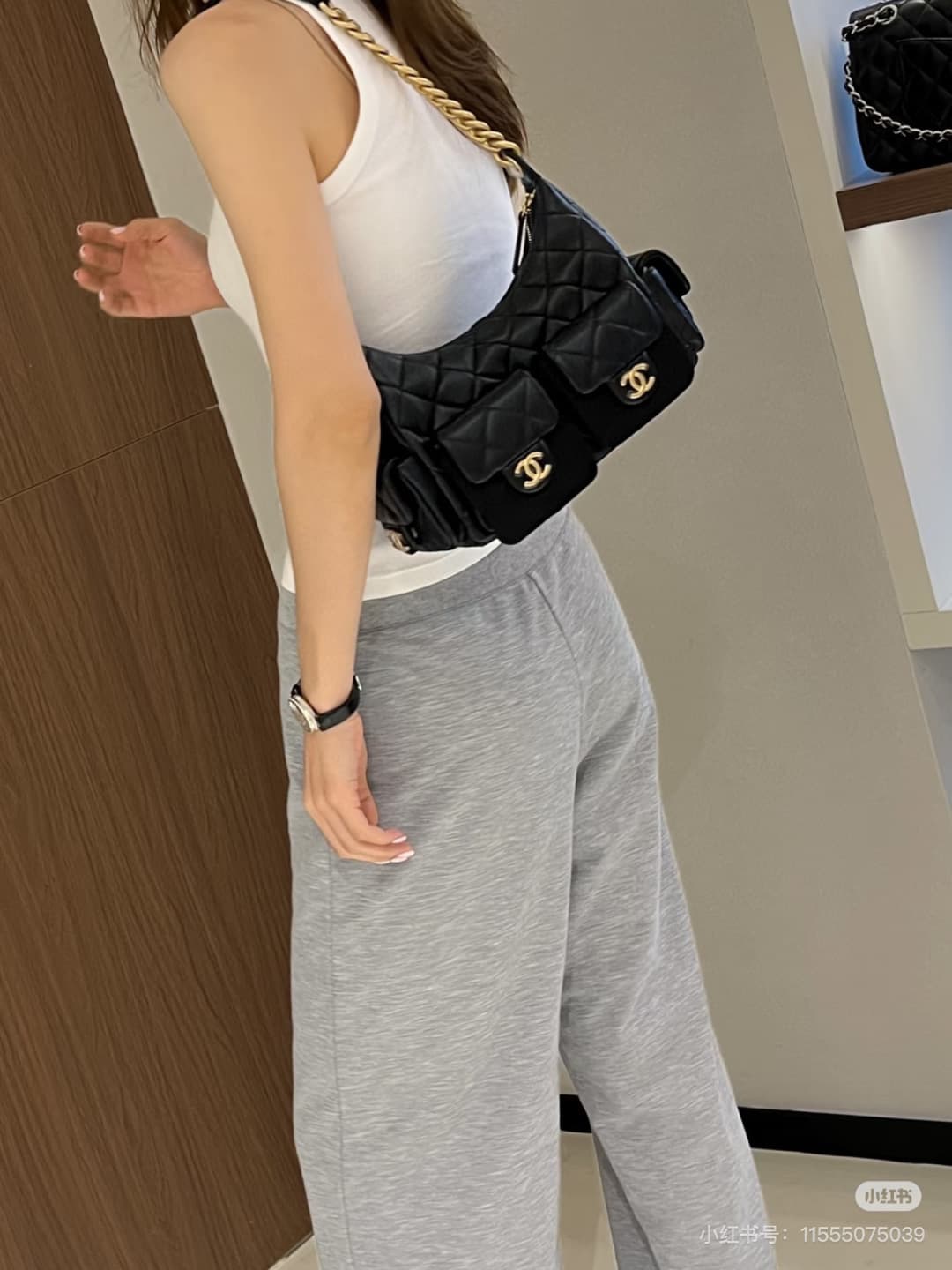 C830 New model 💰 – Chanel 25c hobo bag, promoted by Jennie – a tough choice between two options|||Chanel 25c hobo bag👜 — image 5
