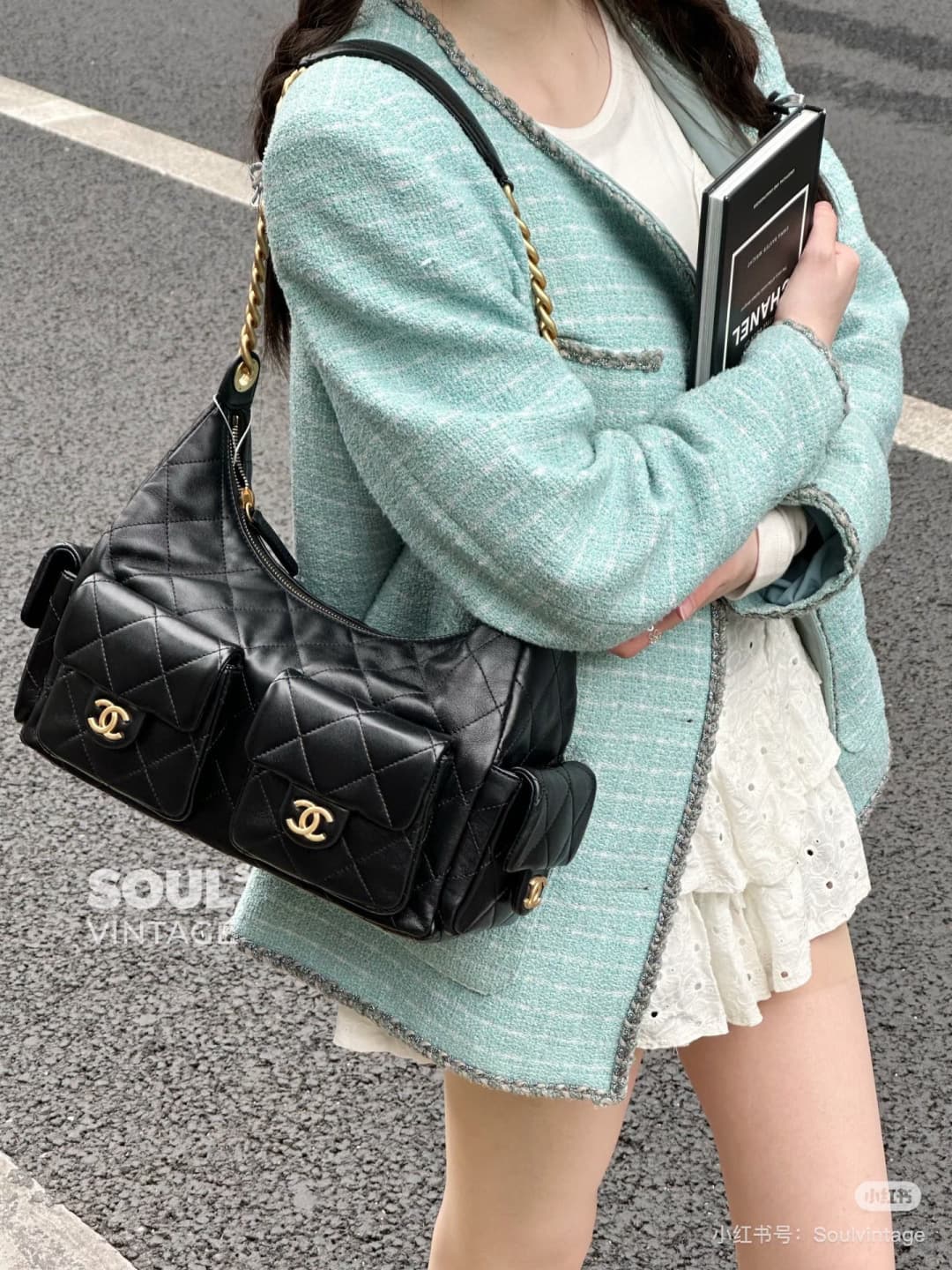 C830 New model 💰 – Chanel 25c hobo bag, promoted by Jennie – a tough choice between two options|||Chanel 25c hobo bag👜 — image 2