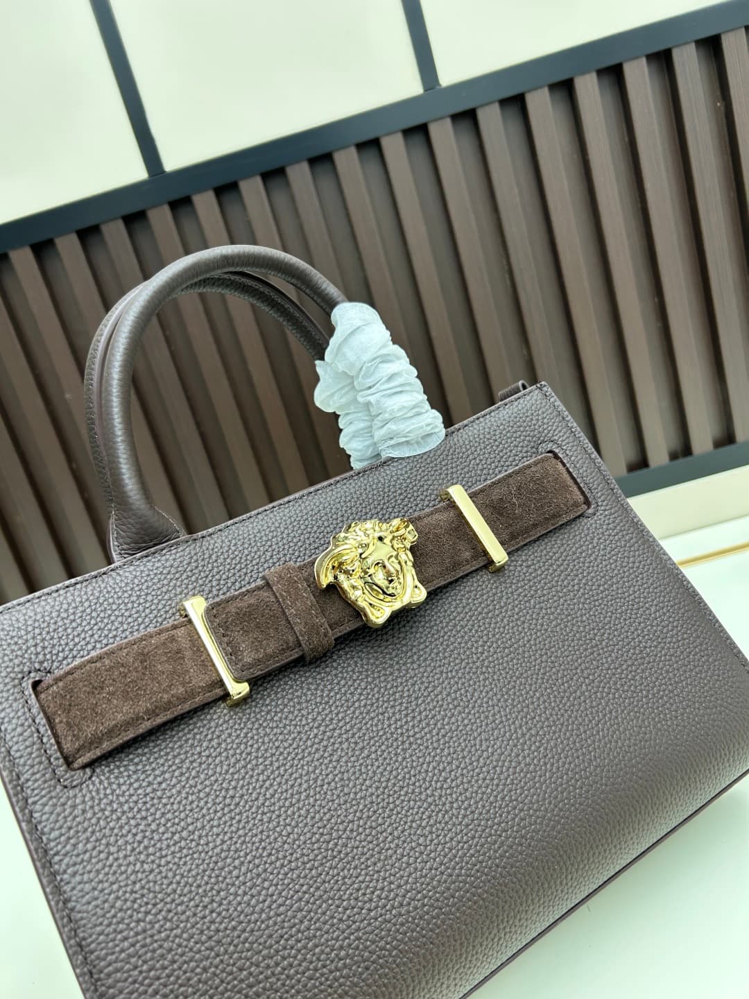 C8380 Packing Box VERSACE/Versace – suitable for women to carry in hands or crossbody (similar to popular celebrities’ designs). New model – ideal as a gift box — image 4
