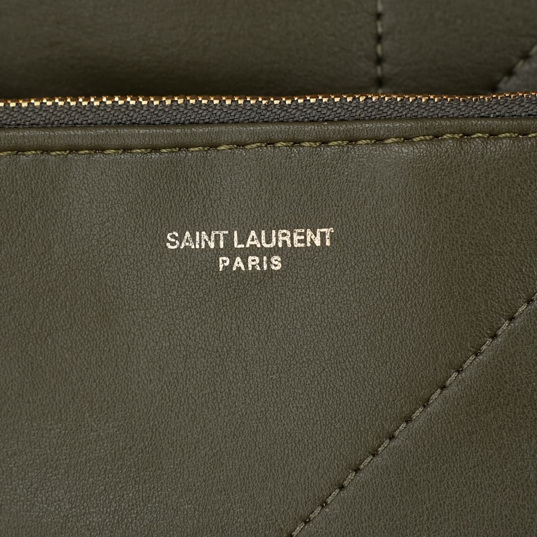 C8713 YSL/Saint Laurent New 4.3 velvet suede shopping bag — image 8
