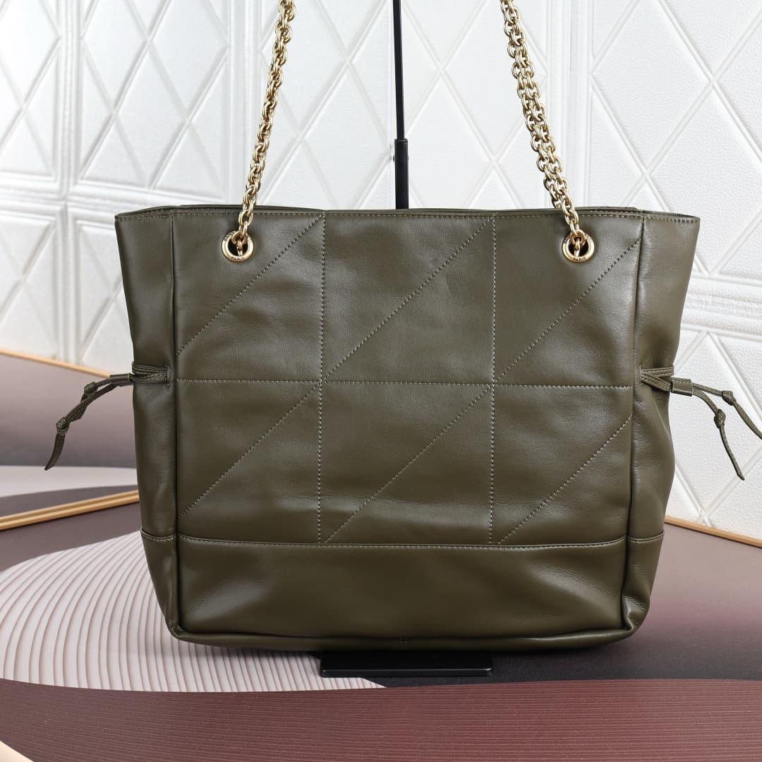 C8713 YSL/Saint Laurent New 4.3 velvet suede shopping bag — image 3