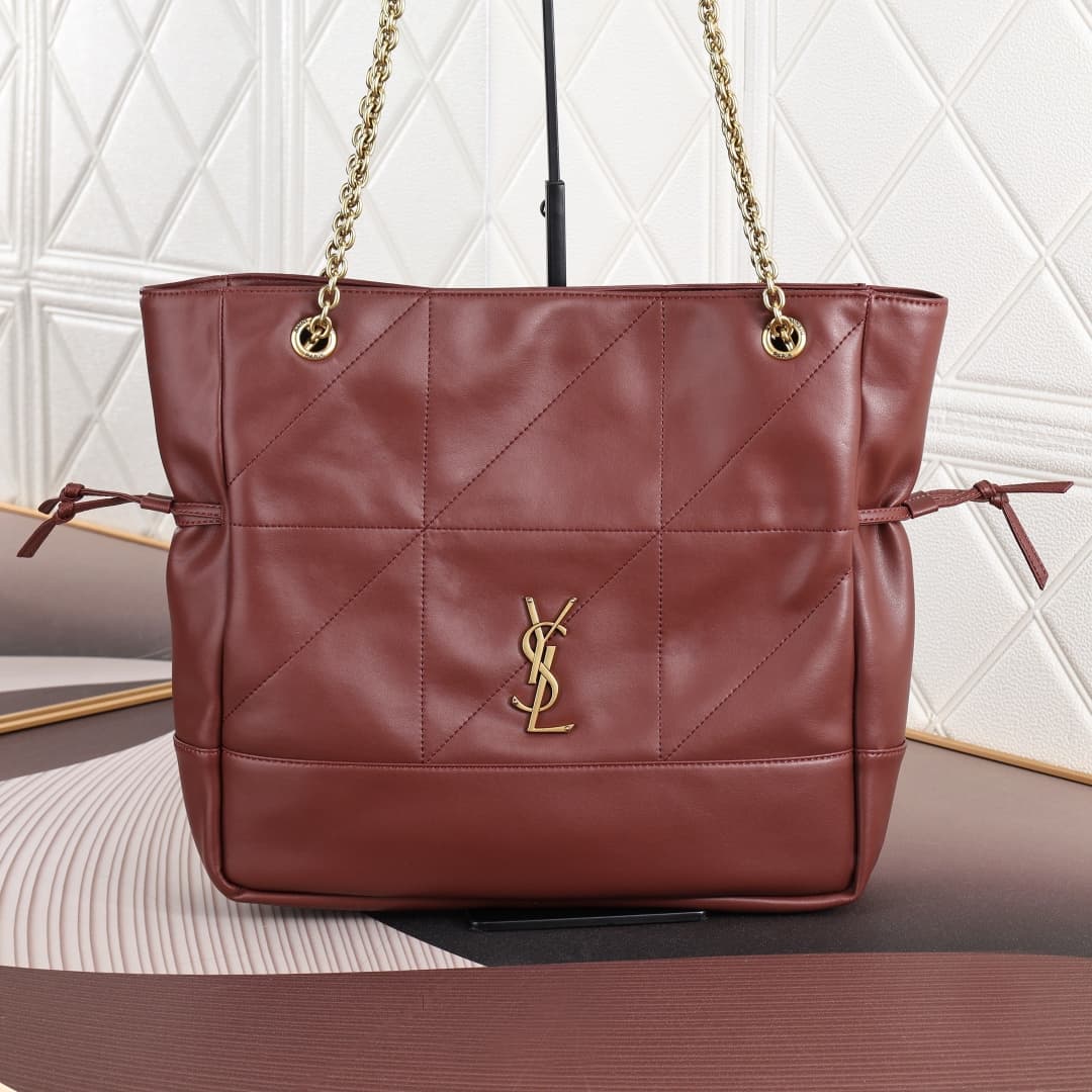 C8712 YSL/Saint Laurent New 4.3 fur-look suede shopping bag — image 2