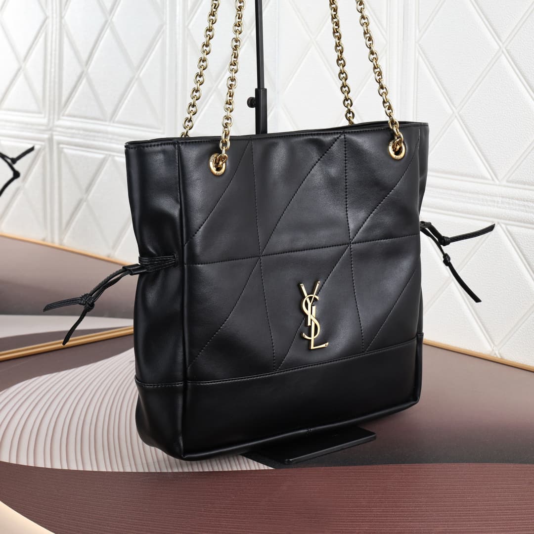 C8711 YSL/Saint Laurent New 4.3 velvet suede shopping bag — image 2