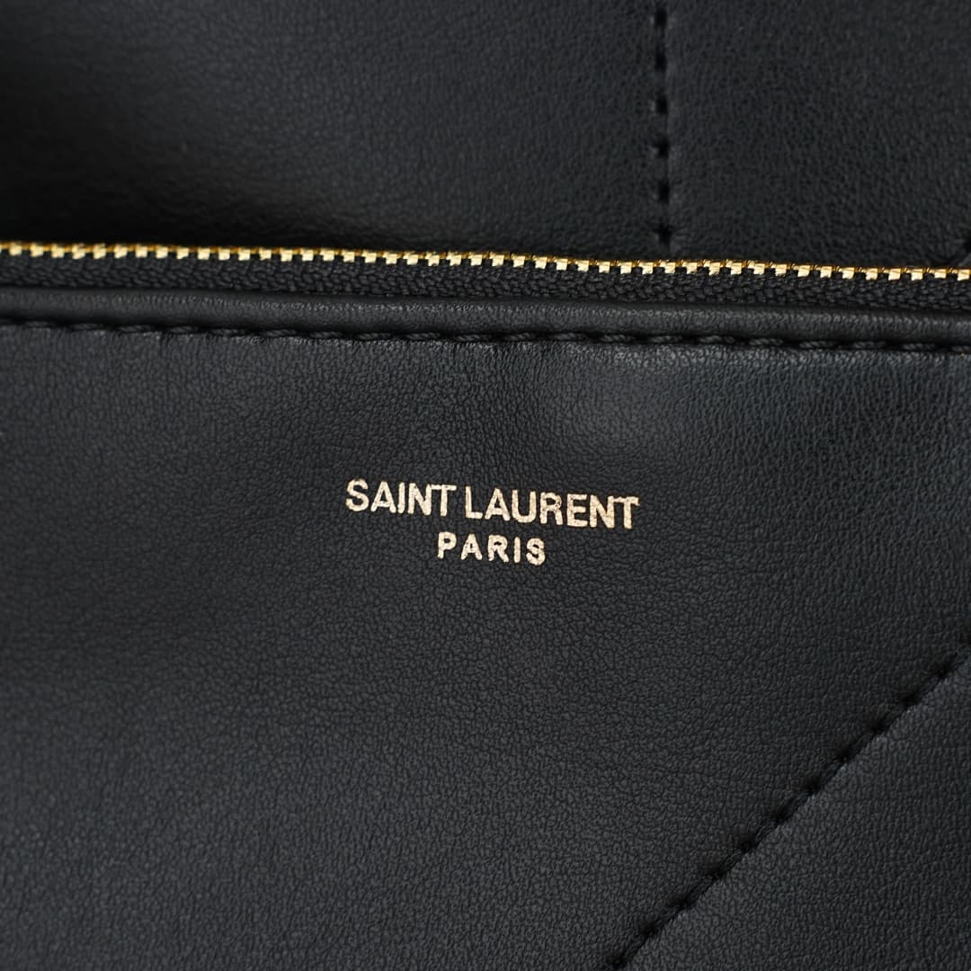 C8711 YSL/Saint Laurent New 4.3 velvet suede shopping bag — image 8