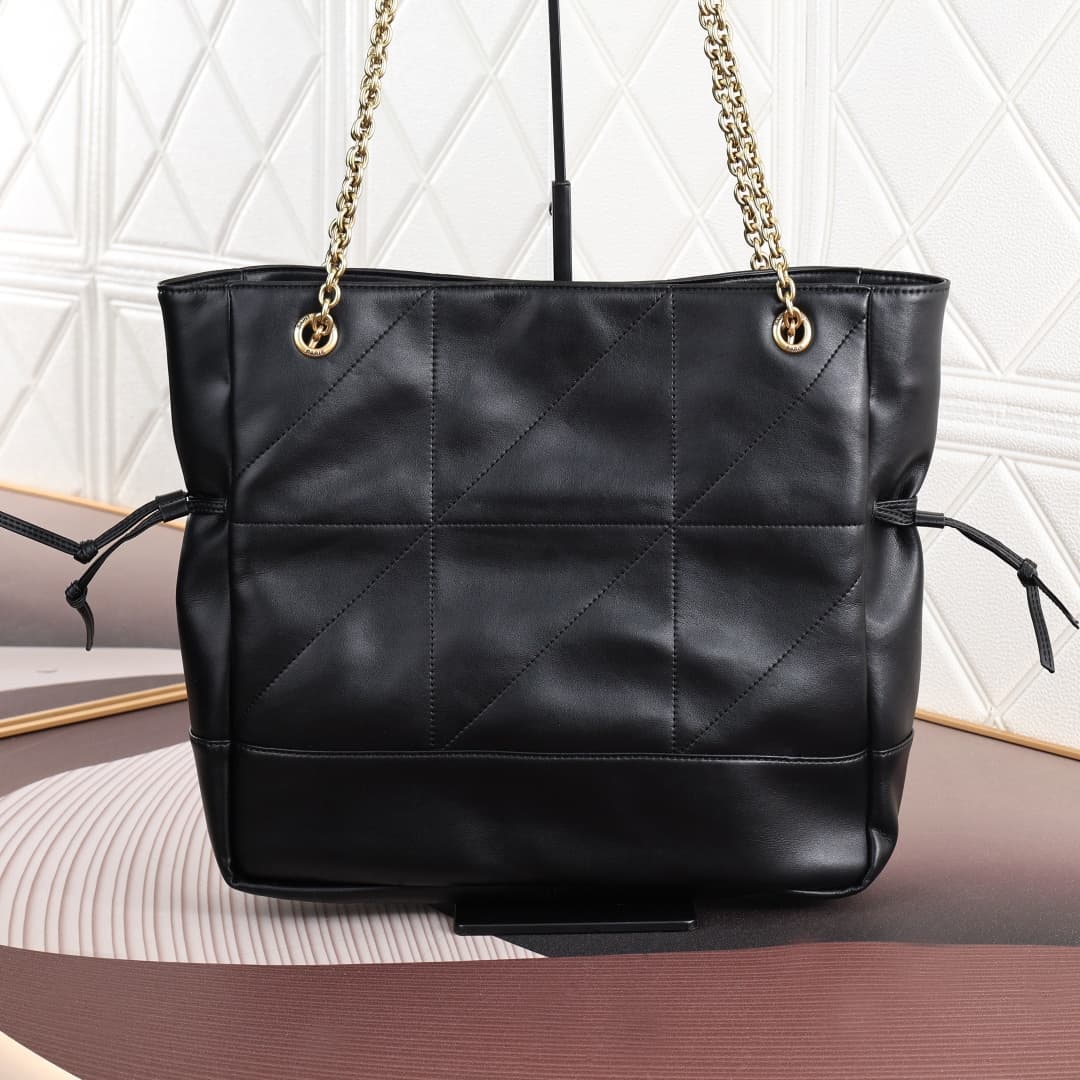 C8711 YSL/Saint Laurent New 4.3 velvet suede shopping bag — image 3