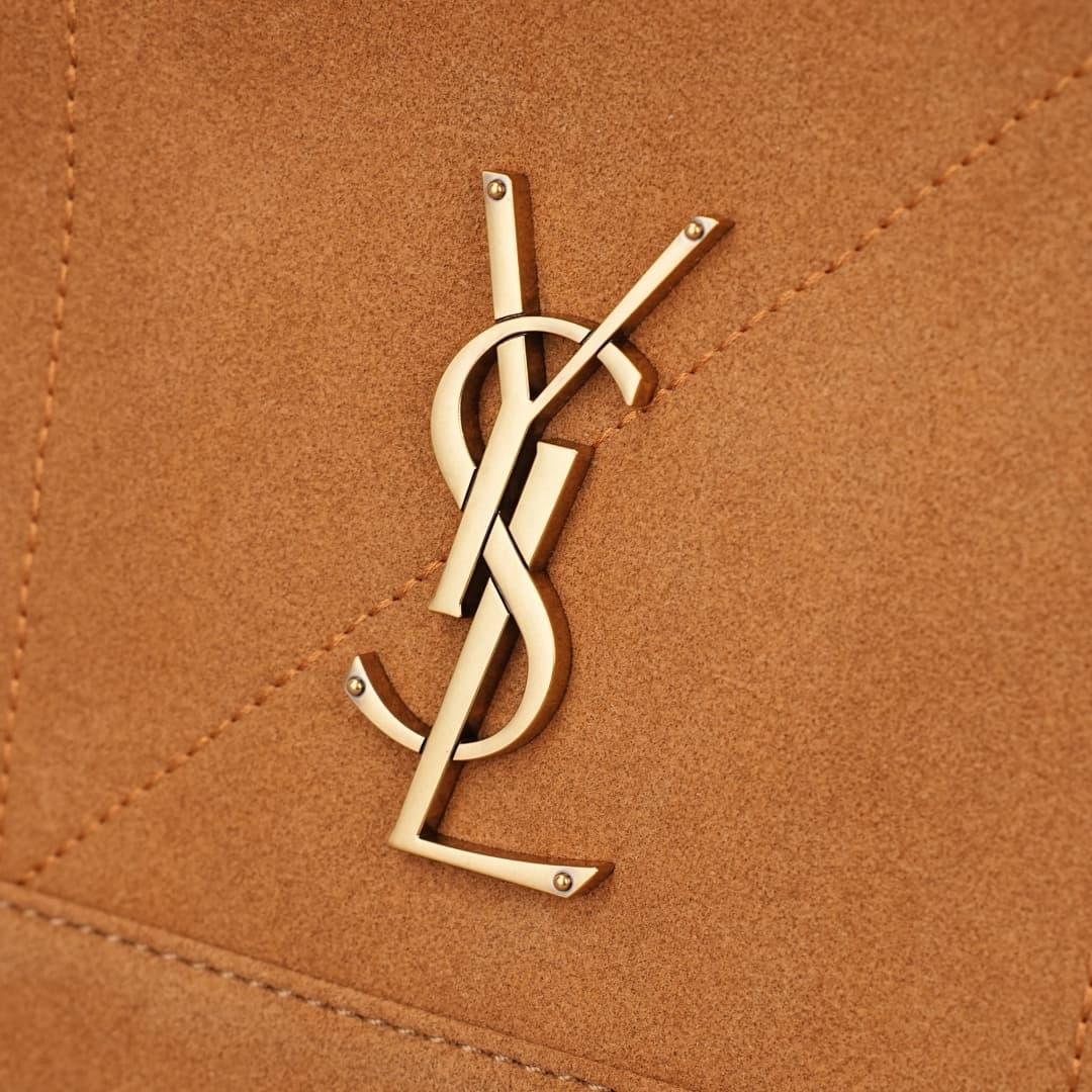 C8709 Clothing YSL/Saint Laurent – New model 4.3, velvet suede shopping bag — image 5
