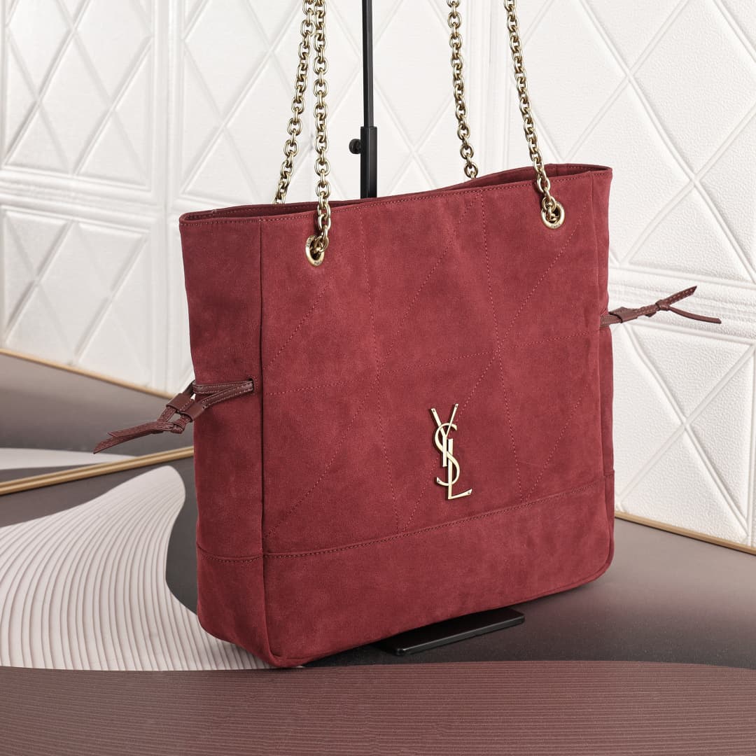 C8708 Clothing YSL/Saint Laurent New Model 4.3 velvet suede shopping bag — image 2