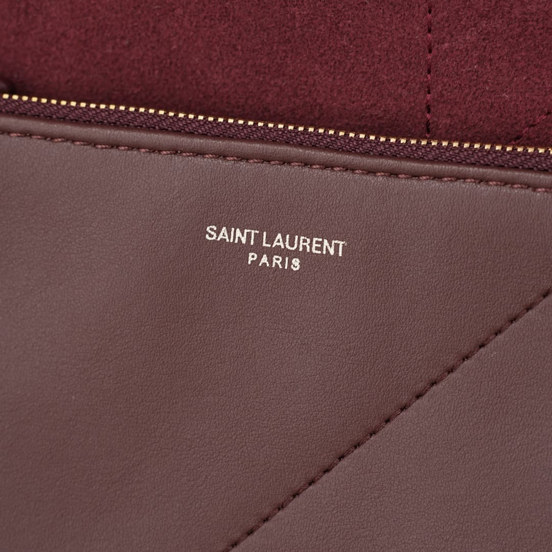C8708 Clothing YSL/Saint Laurent New Model 4.3 velvet suede shopping bag — image 8